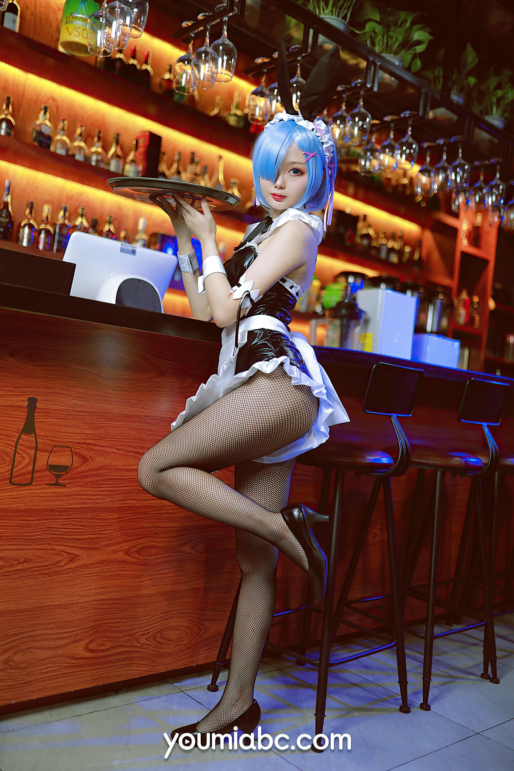 [YouMi尤蜜]2021.09.02 蕾姆兔女郎的小酒馆 您的蛋蛋[41P／890MB]_第1集