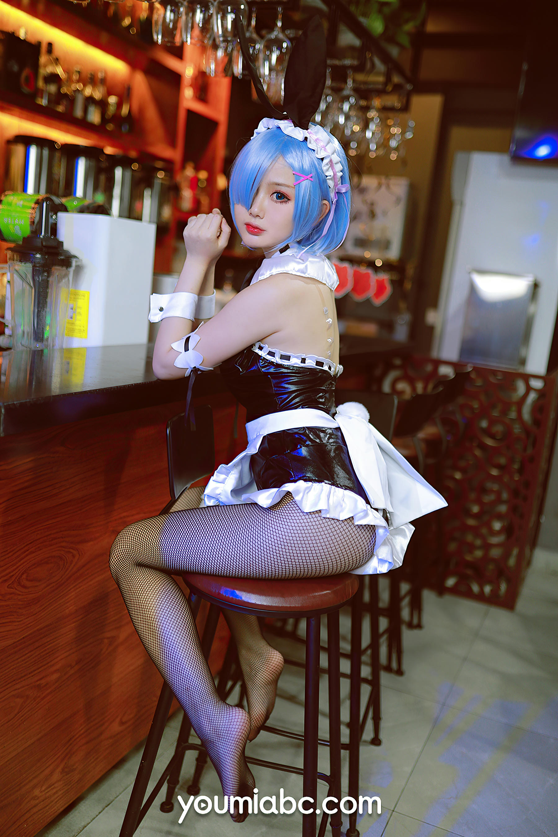 [YouMi尤蜜]2021.09.02 蕾姆兔女郎的小酒馆 您的蛋蛋[41P／890MB]_第1集