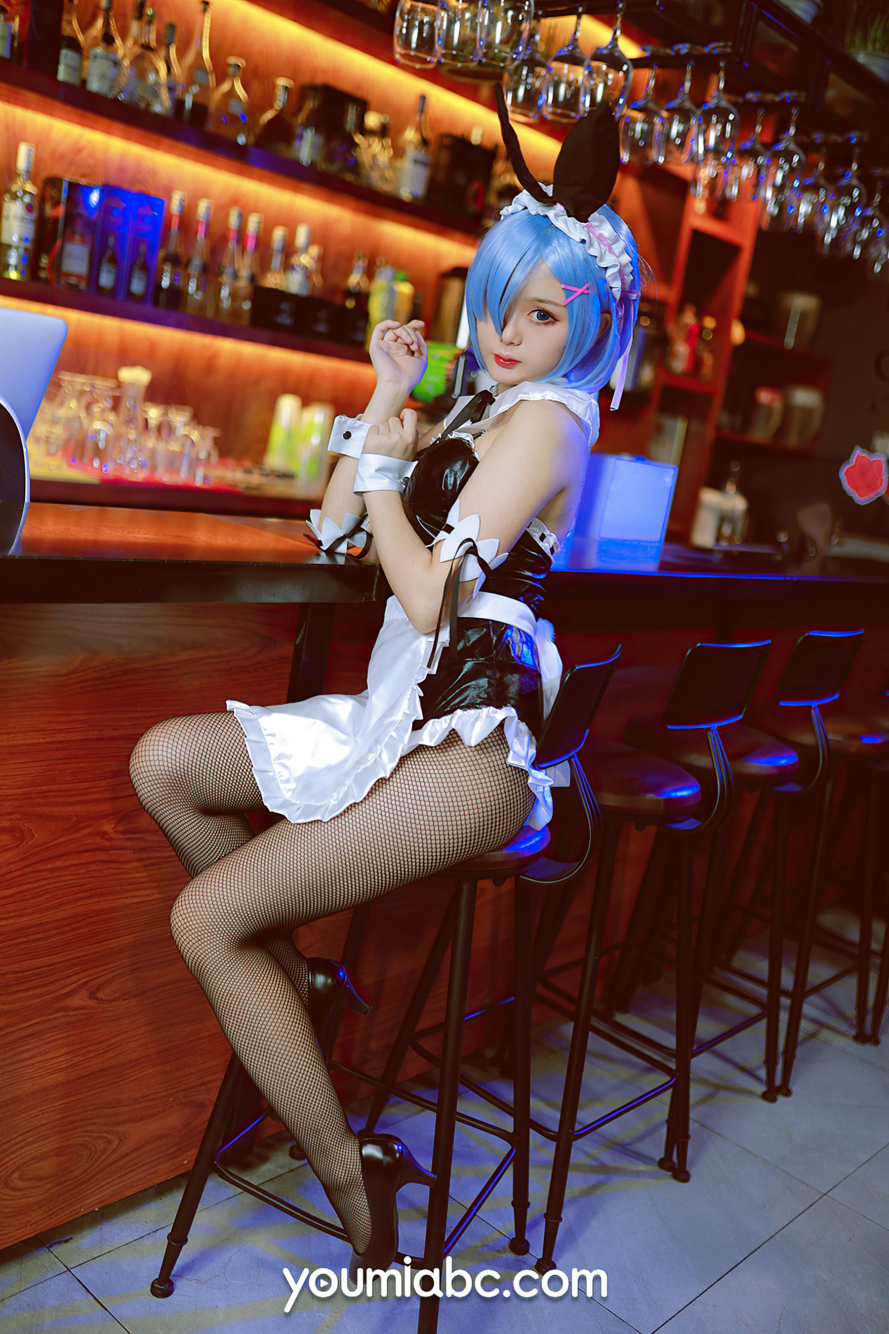 [YouMi尤蜜]2021.09.02 蕾姆兔女郎的小酒馆 您的蛋蛋[41P／890MB]_第2集