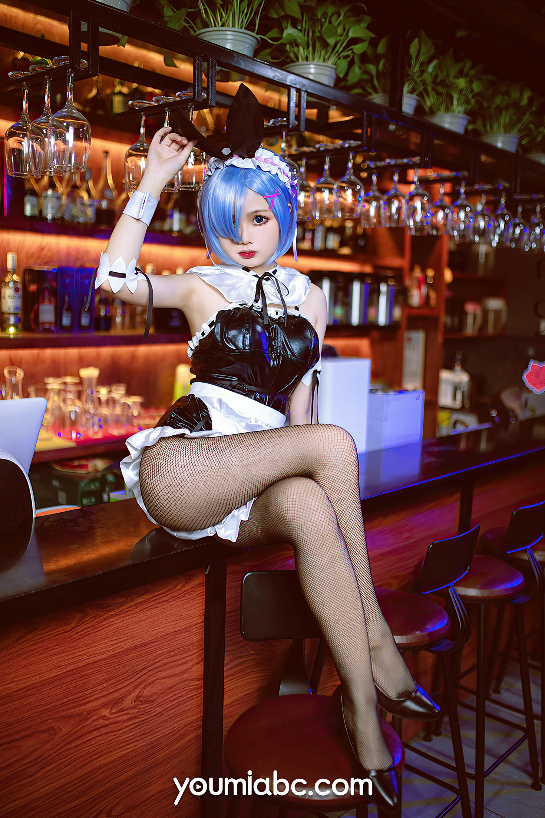 [YouMi尤蜜]2021.09.02 蕾姆兔女郎的小酒馆 您的蛋蛋[41P／890MB]_第2集