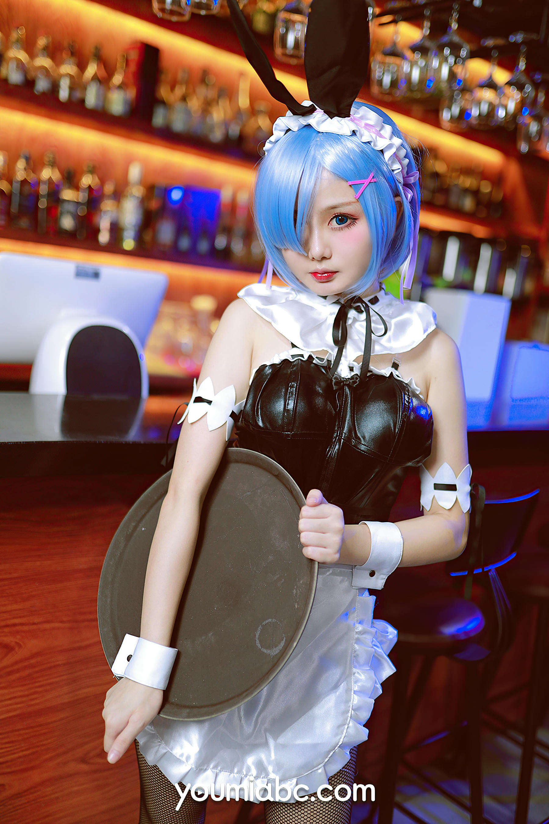 [YouMi尤蜜]2021.09.02 蕾姆兔女郎的小酒馆 您的蛋蛋[41P／890MB]_第2集