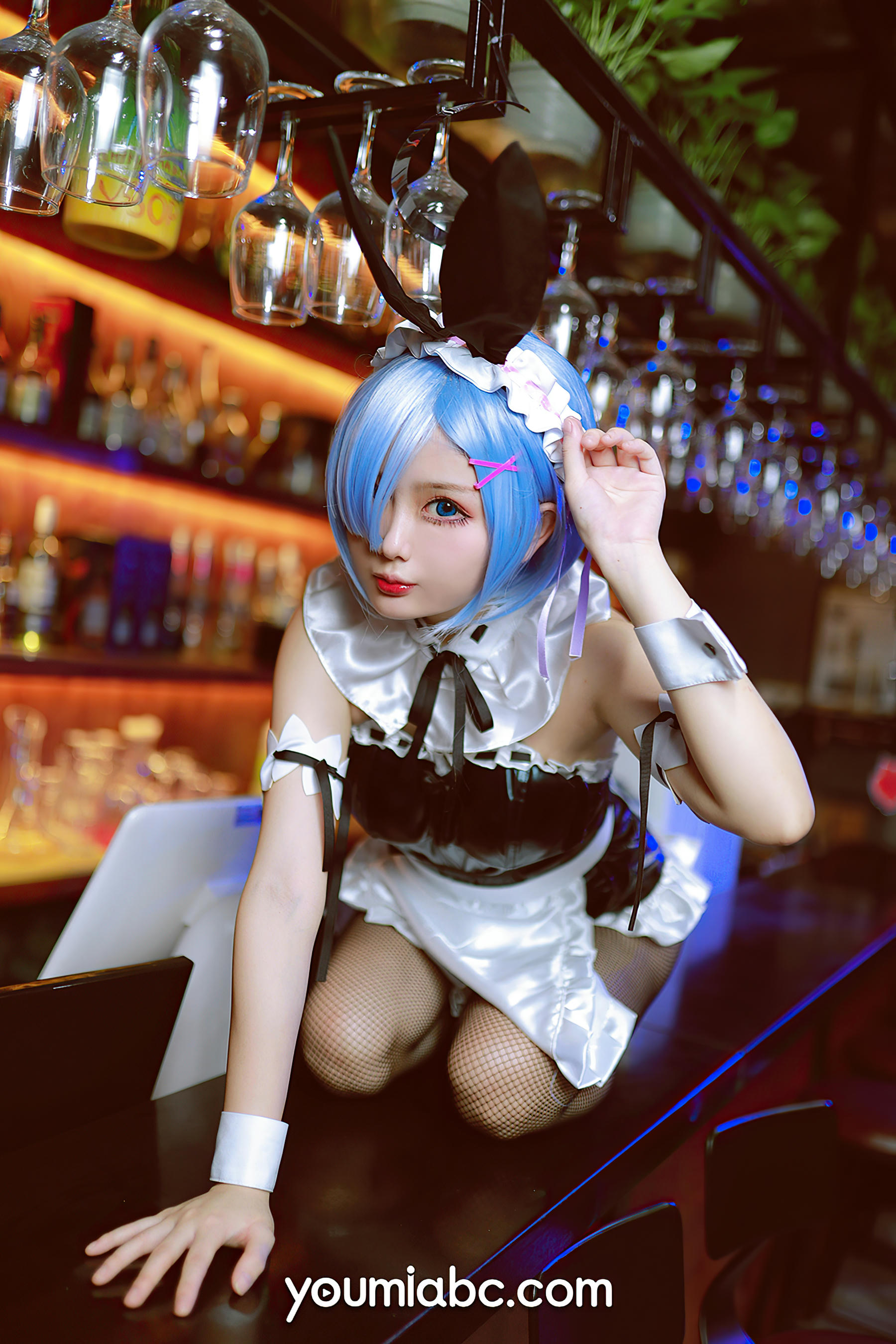 [YouMi尤蜜]2021.09.02 蕾姆兔女郎的小酒馆 您的蛋蛋[41P／890MB]_第2集