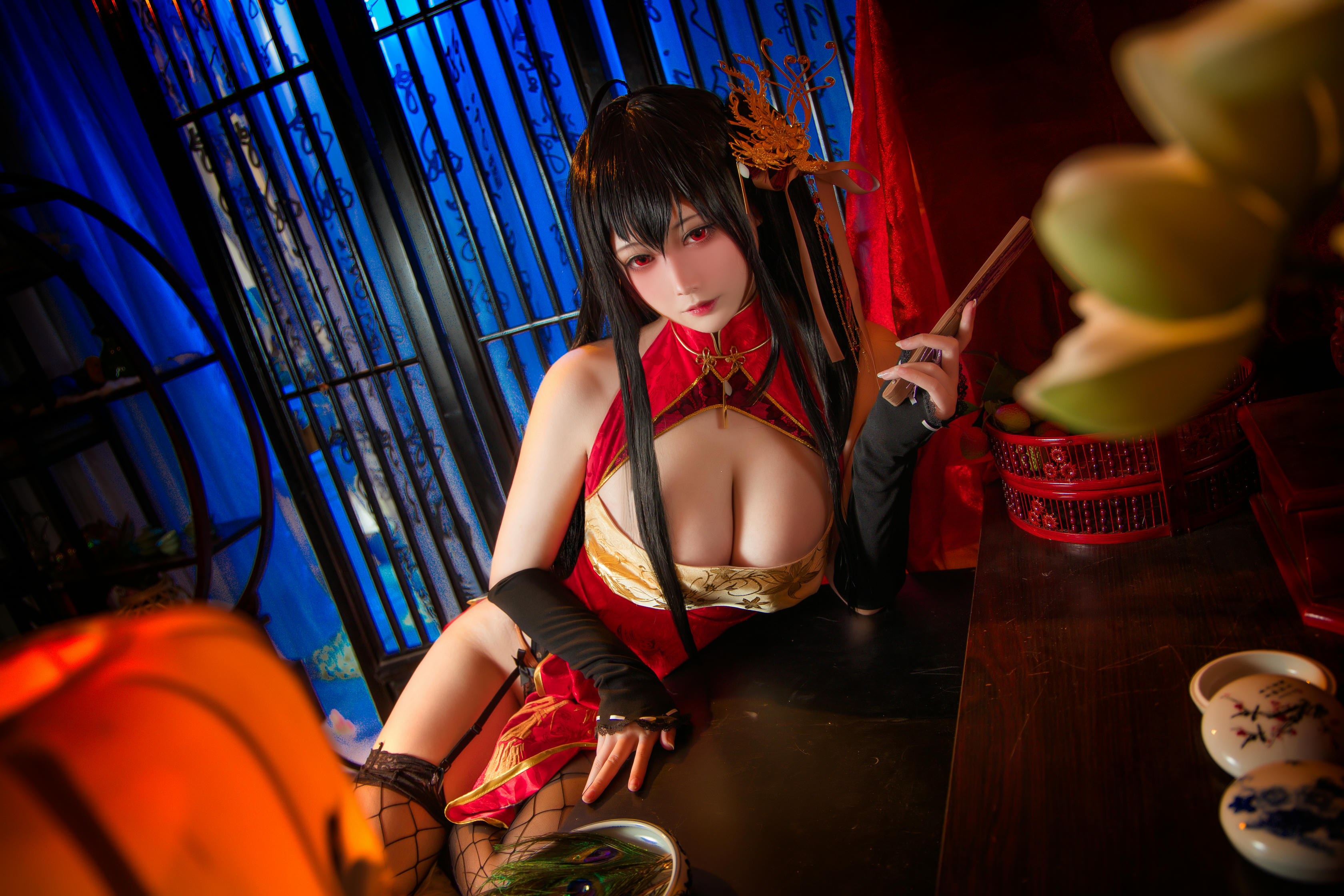 念念_Dcoser - NO.014 大凤旗袍 [20P-502MB]_第1集
