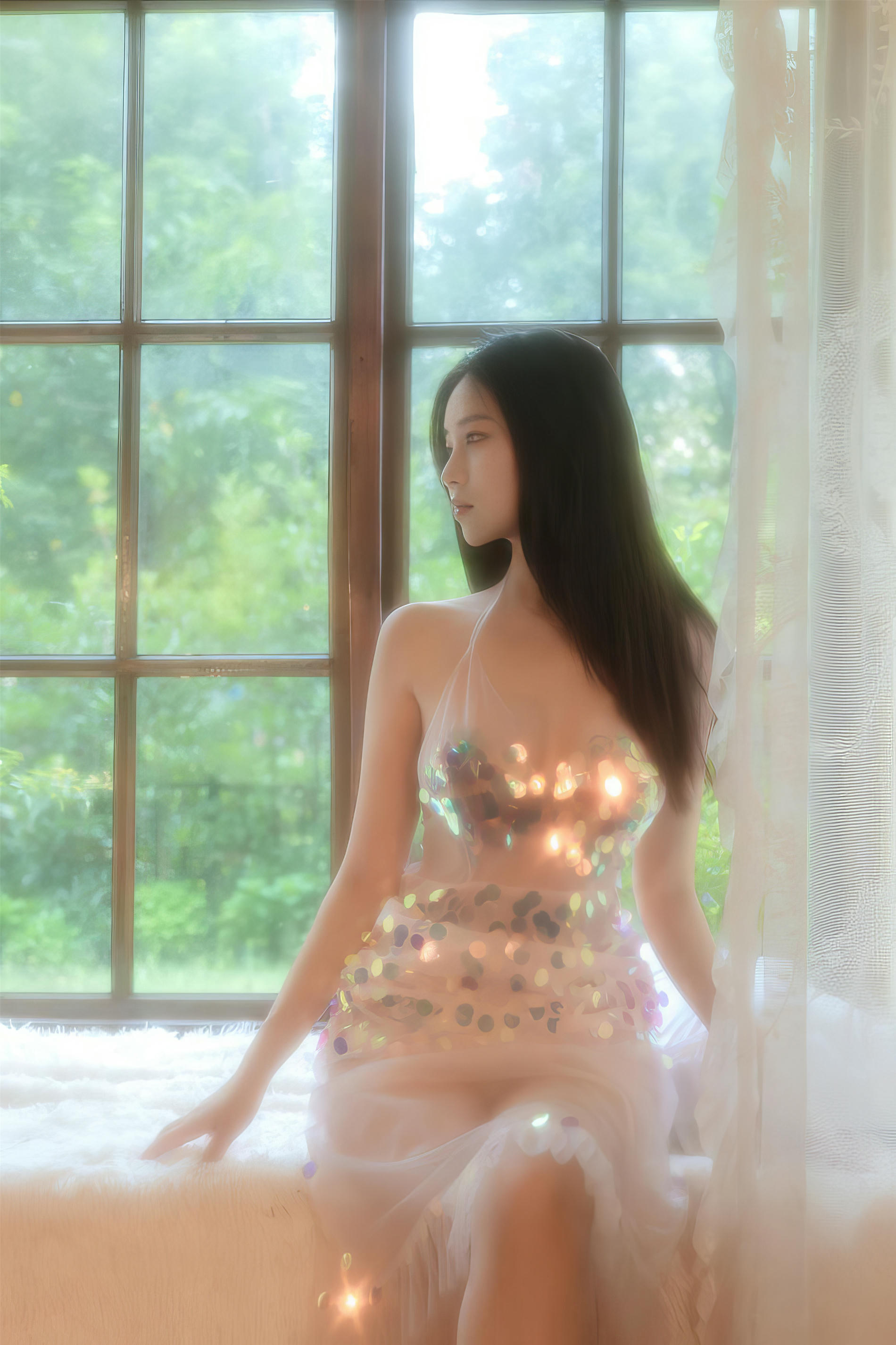 年年 NO.081 亮片透明礼服 [57P 247MB]_第2集