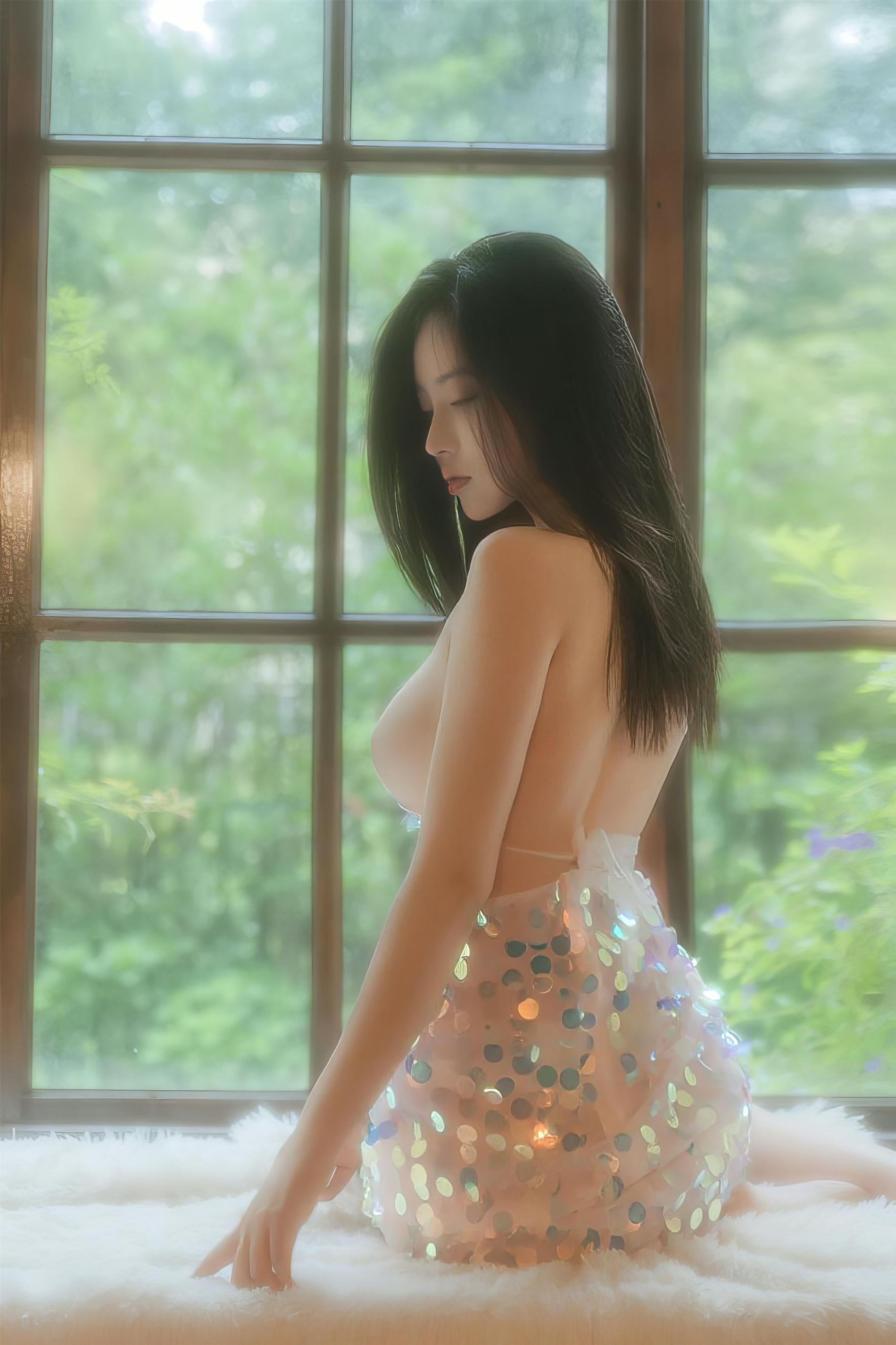 年年 NO.081 亮片透明礼服 [57P 247MB]_第2集