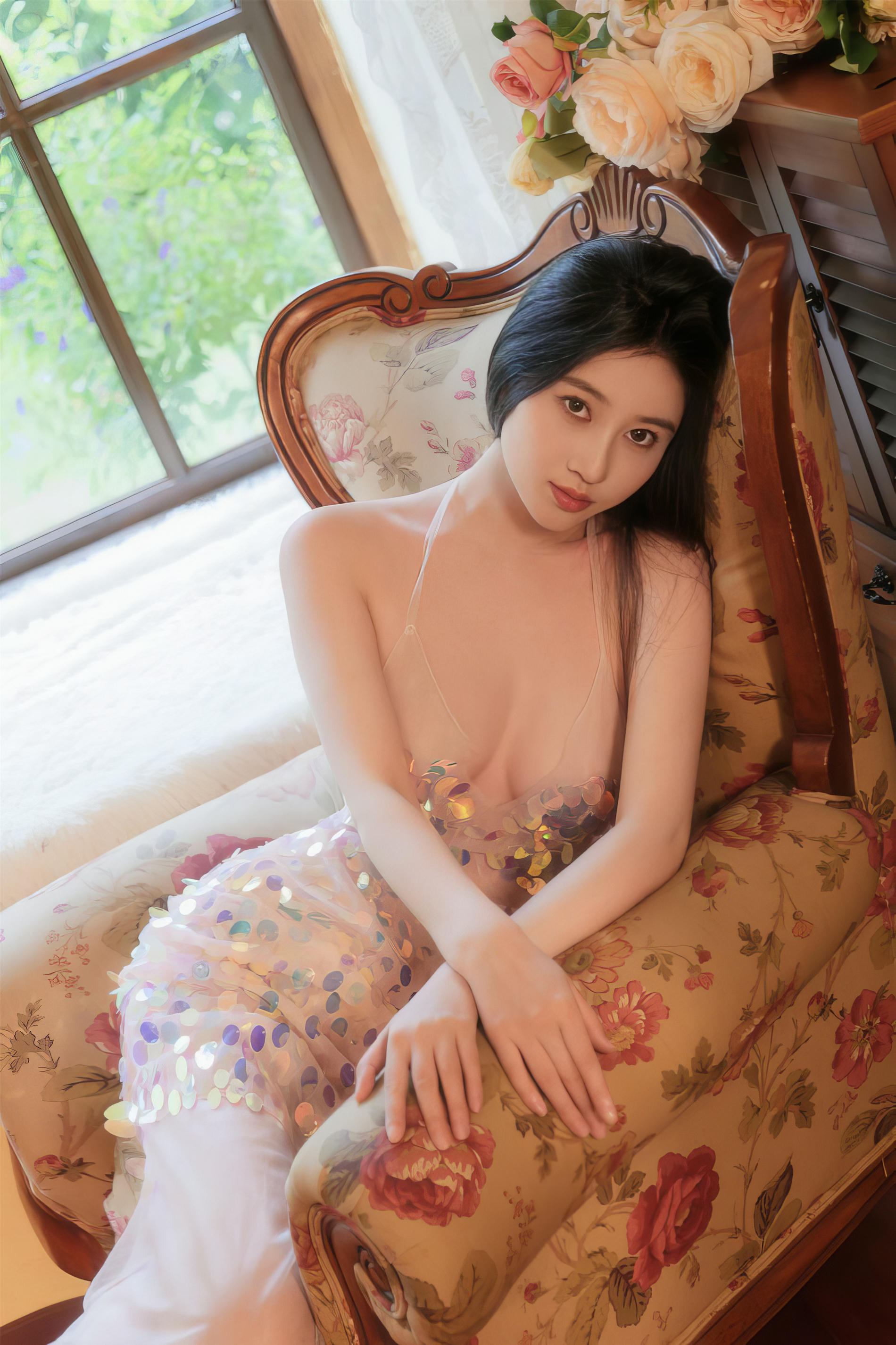 年年 NO.081 亮片透明礼服 [57P 247MB]_第1集