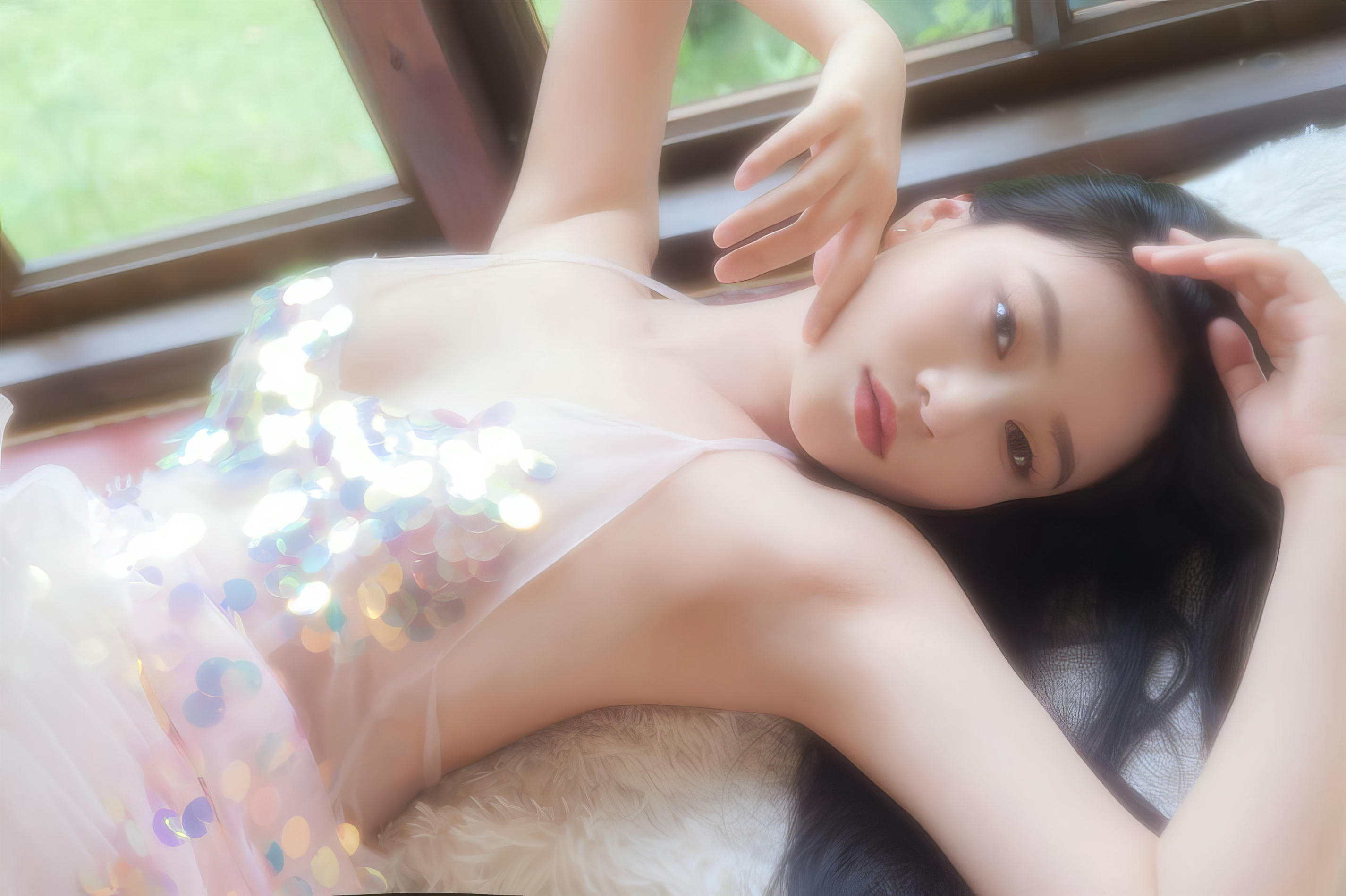 年年 NO.081 亮片透明礼服 [57P 247MB]_第3集