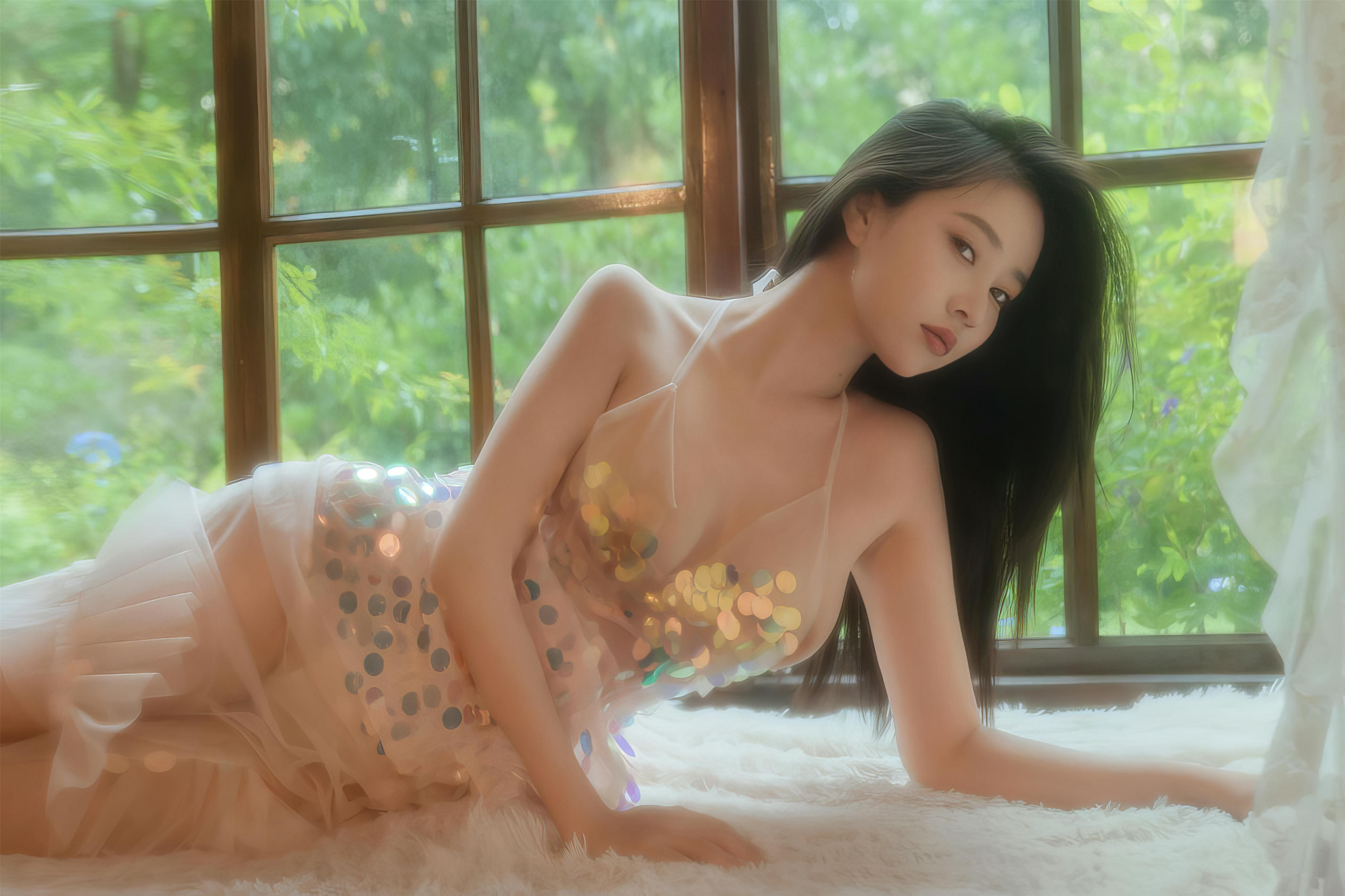 年年 NO.081 亮片透明礼服 [57P 247MB]_第3集