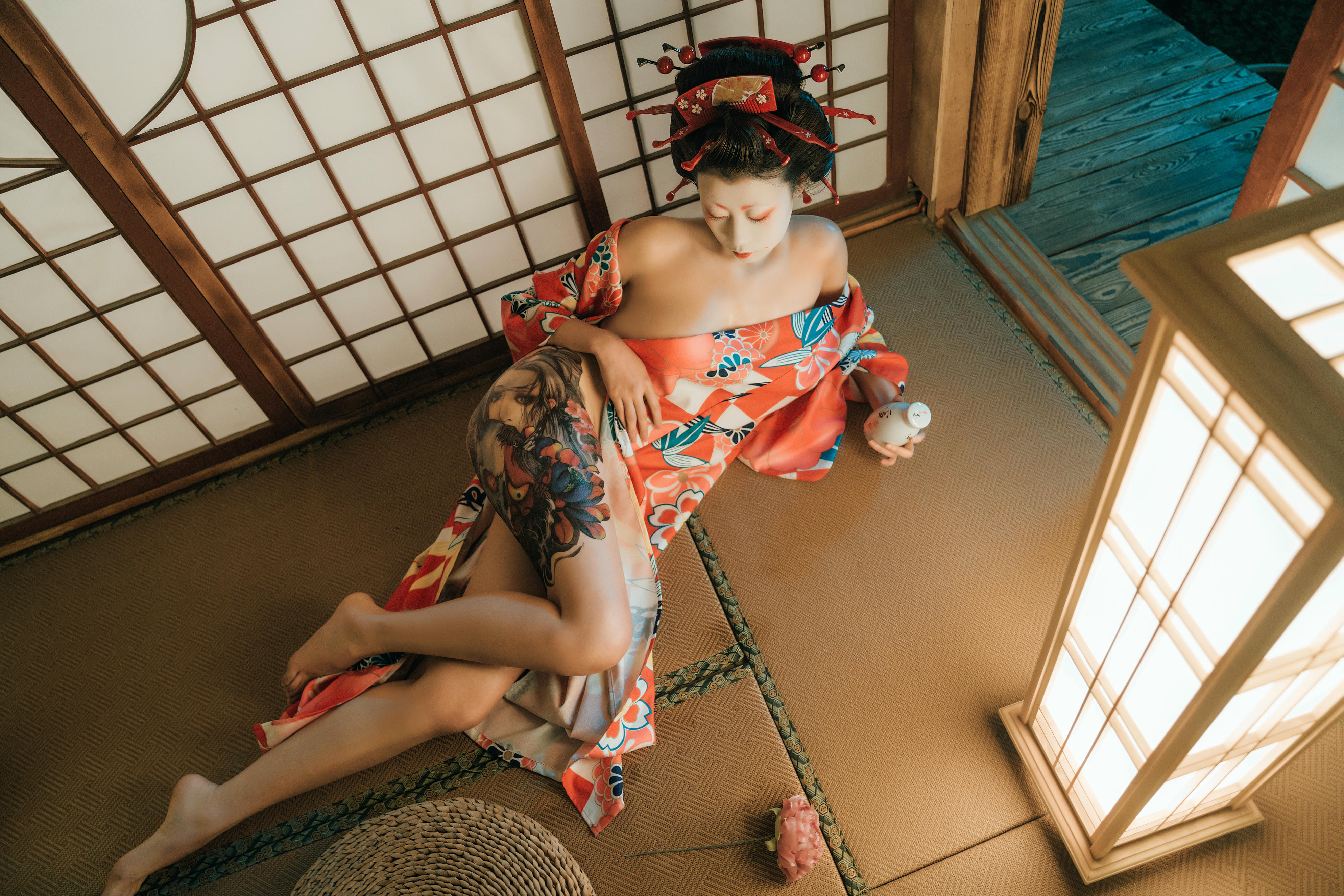 奈汐酱nice NO.013 艺妓回忆录 [40P-470MB]_第1集