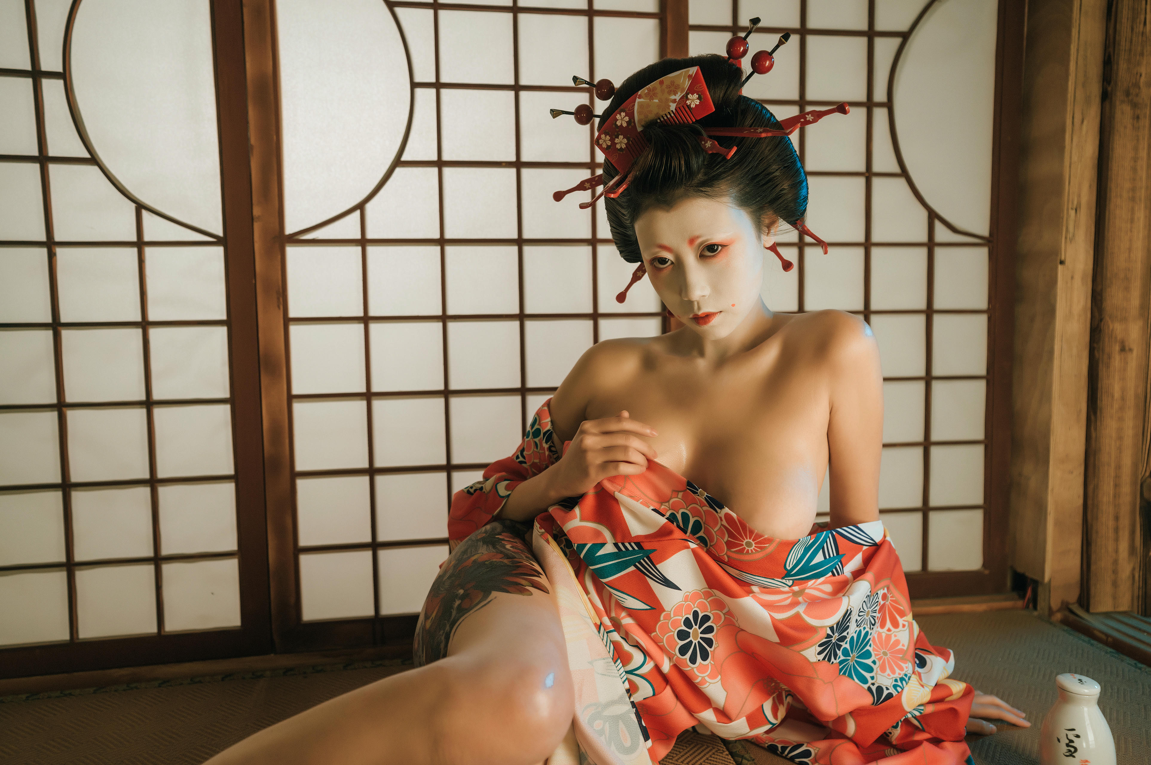 奈汐酱nice NO.013 艺妓回忆录 [40P-470MB]_第1集