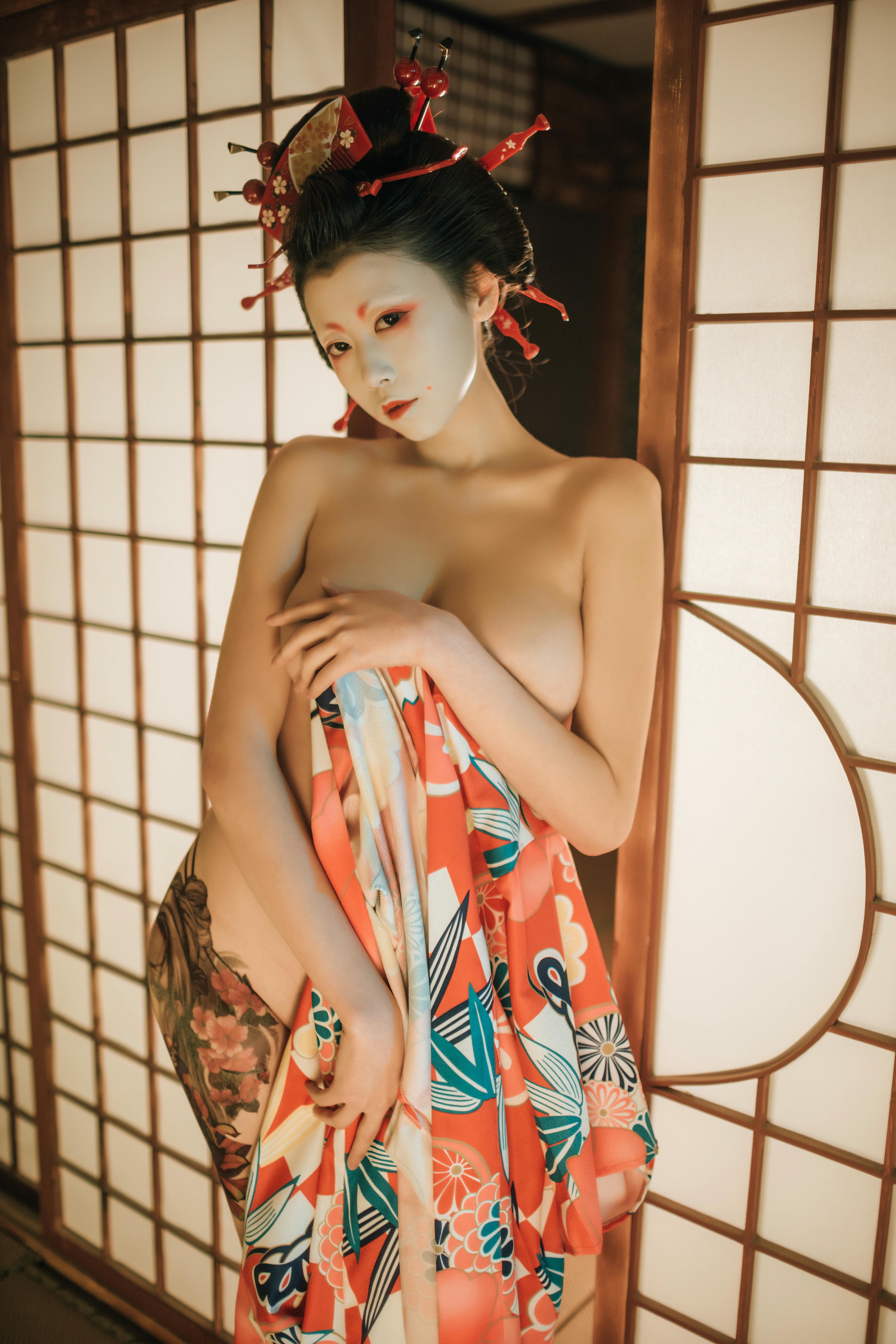 奈汐酱nice NO.013 艺妓回忆录 [40P-470MB]_第1集