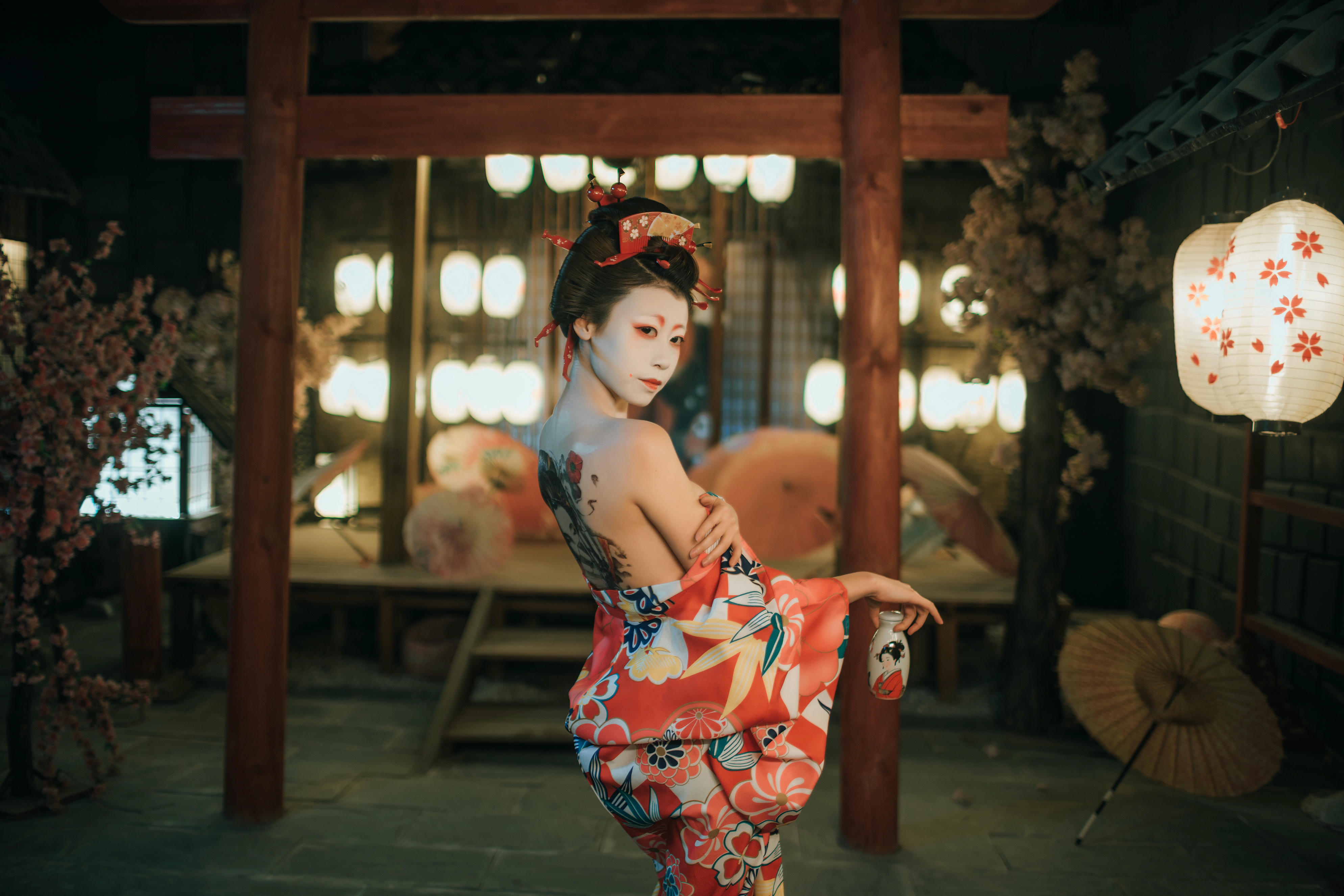 奈汐酱nice NO.013 艺妓回忆录 [40P-470MB]_第1集