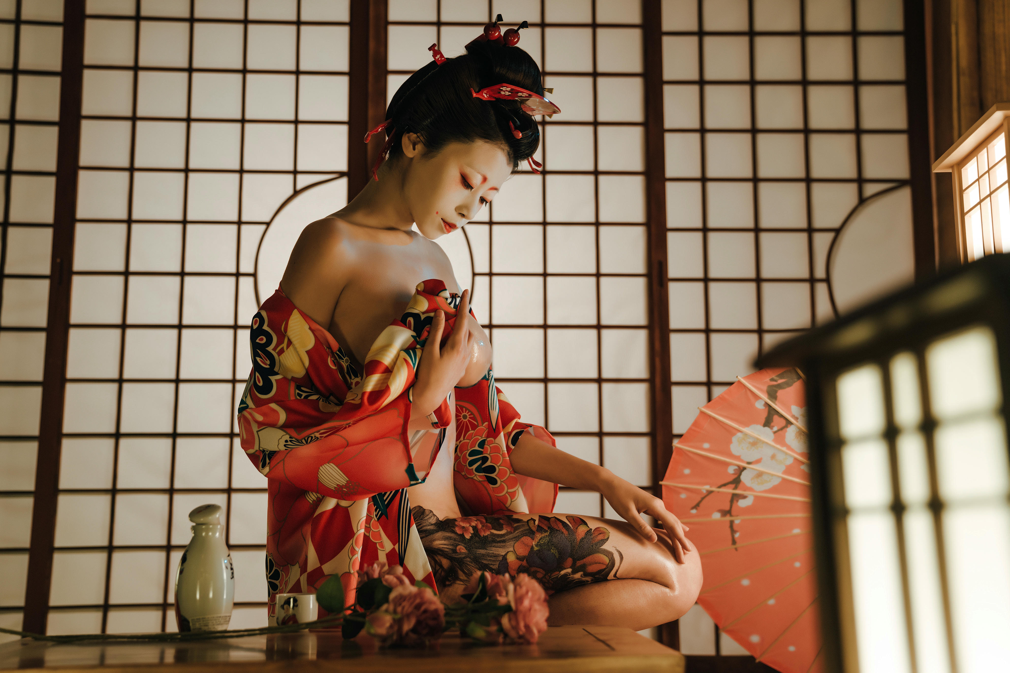 奈汐酱nice NO.013 艺妓回忆录 [40P-470MB]_第2集