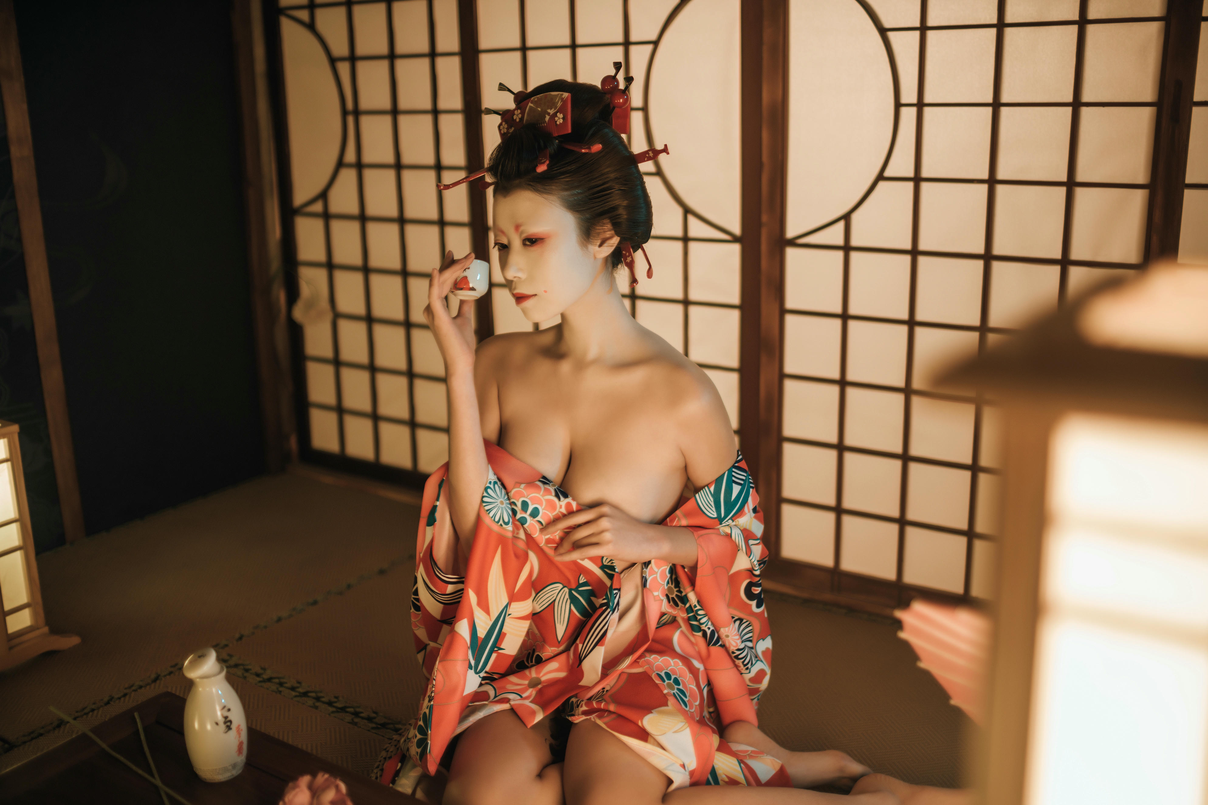 奈汐酱nice NO.013 艺妓回忆录 [40P-470MB]_第2集