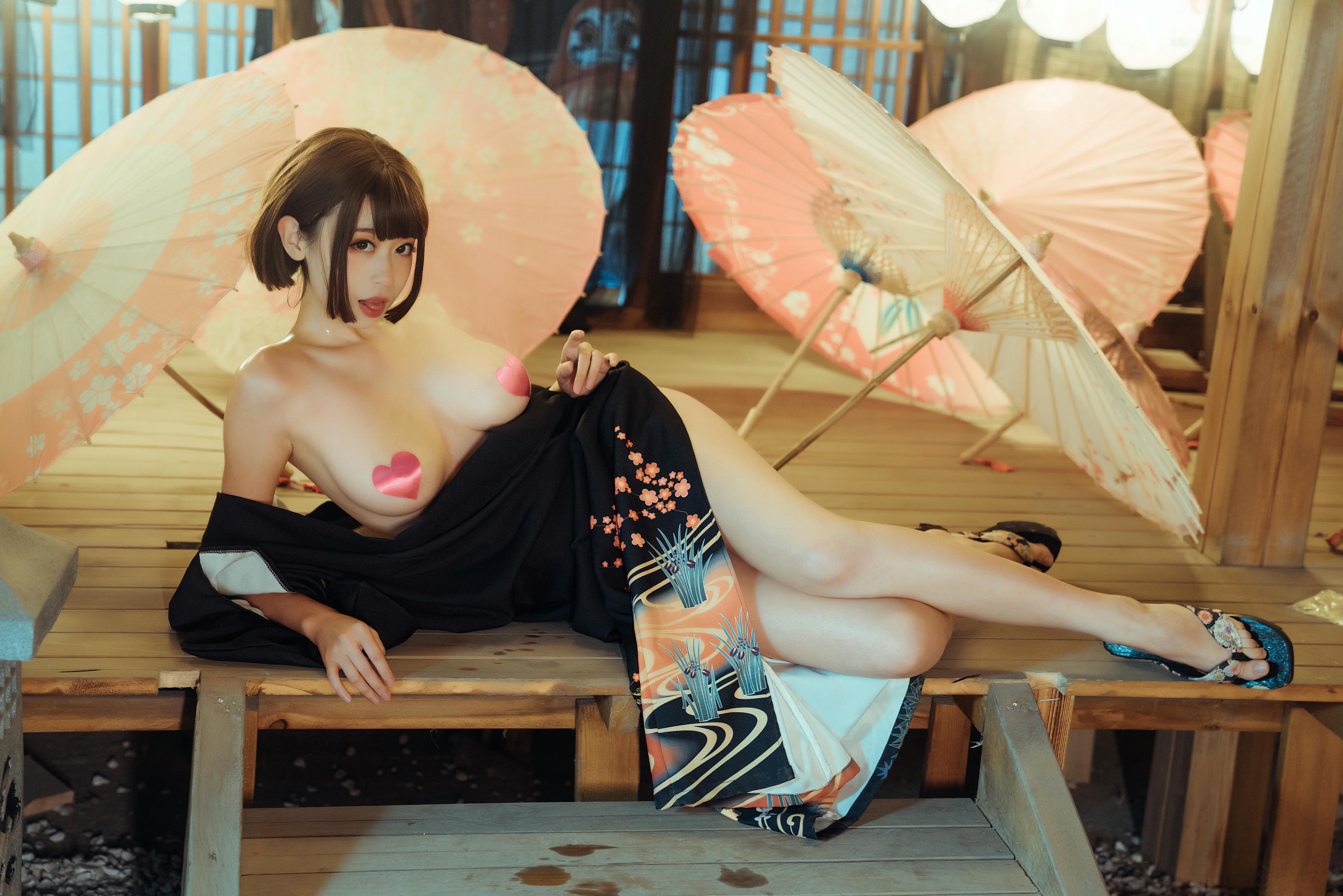 奈汐酱nice NO.001 老板娘1 热情老板娘 [16P-157MB]_第1集