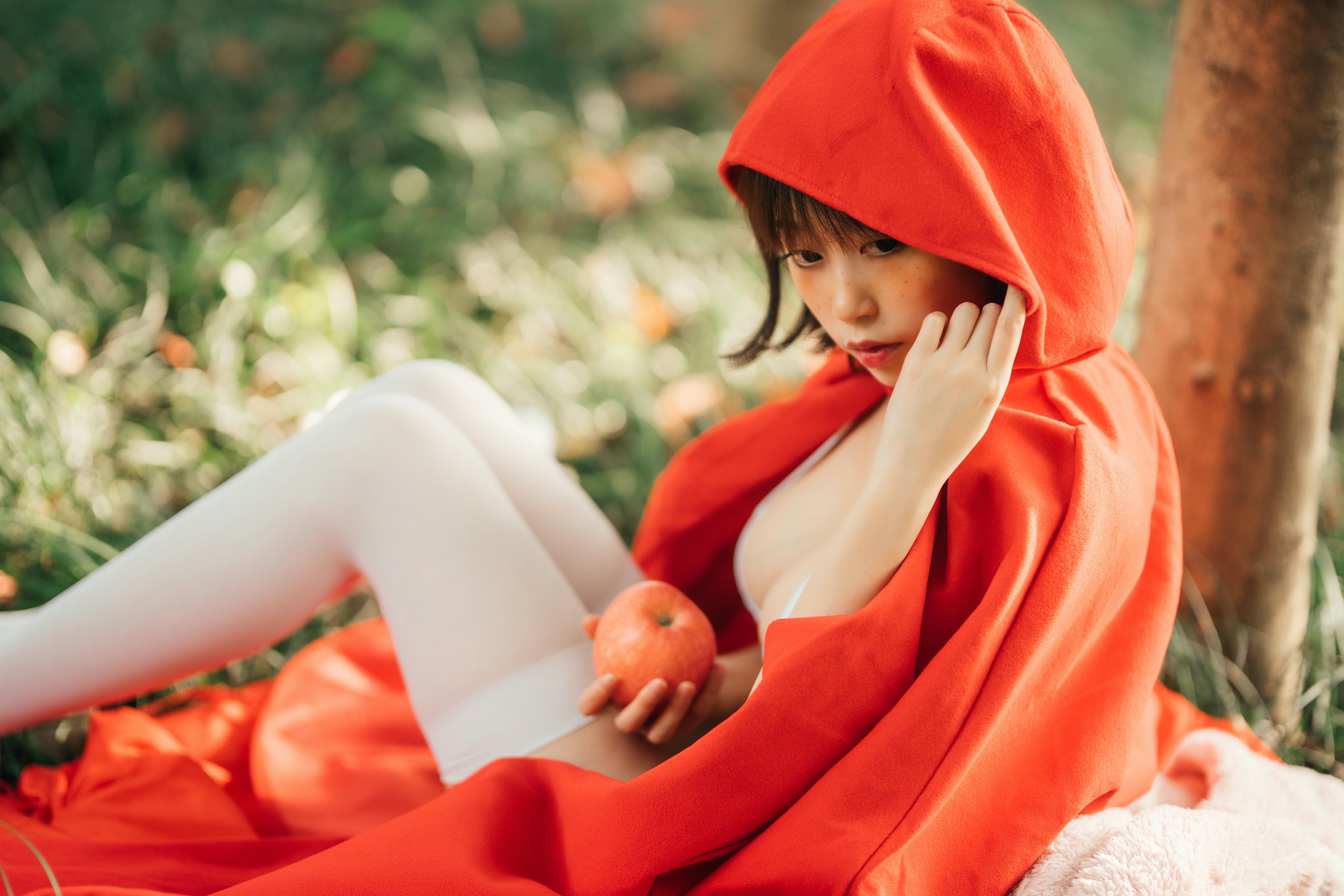 奈汐酱nice NO.022 大红帽 [31P2V-277MB]-图包_第2集