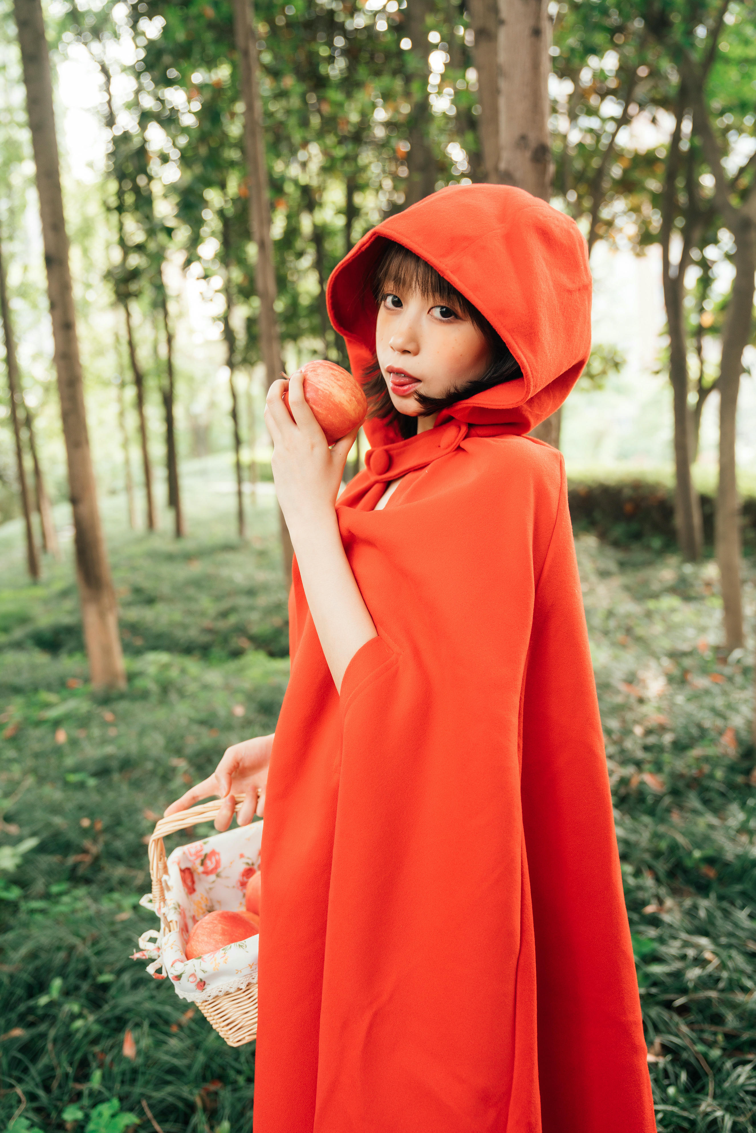 奈汐酱nice NO.022 大红帽 [31P2V-277MB]-图包_第2集