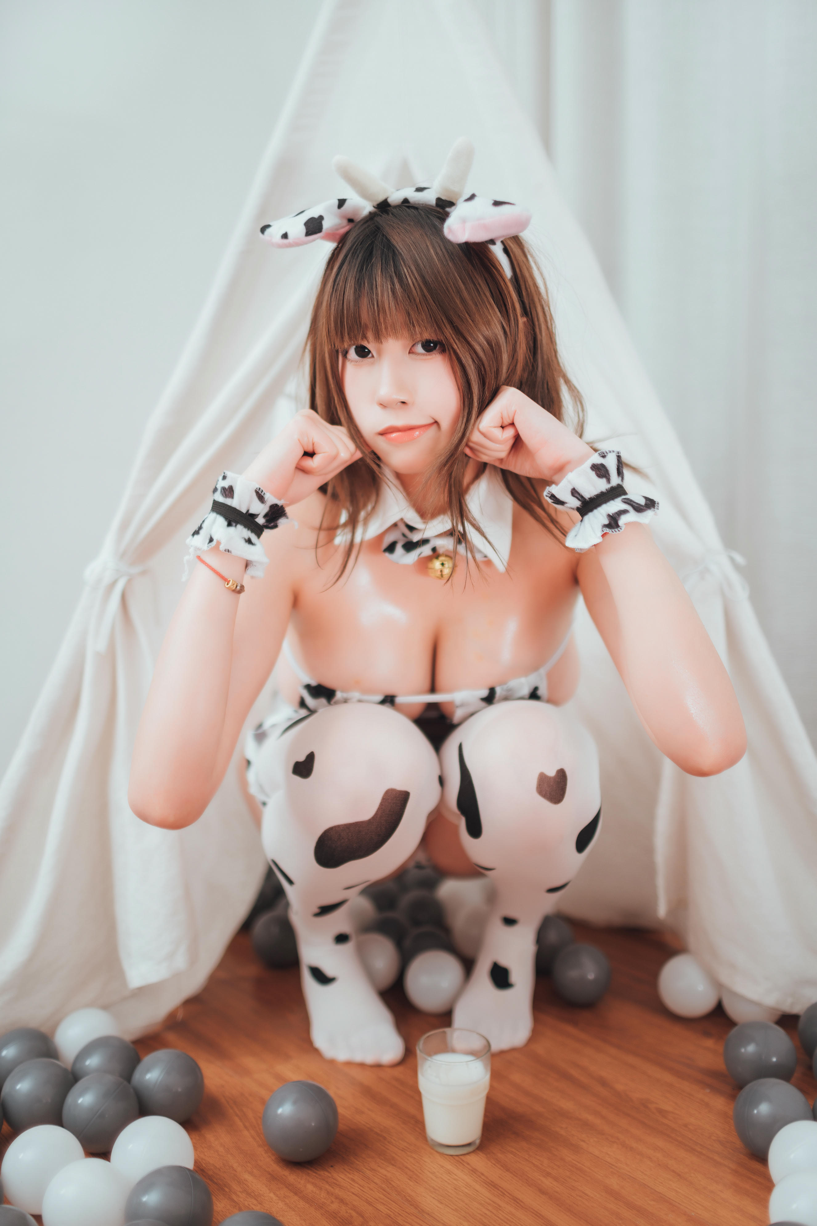 奈汐酱nice NO.028 牛年大吉 奶牛 [50P-748MB]_第1集