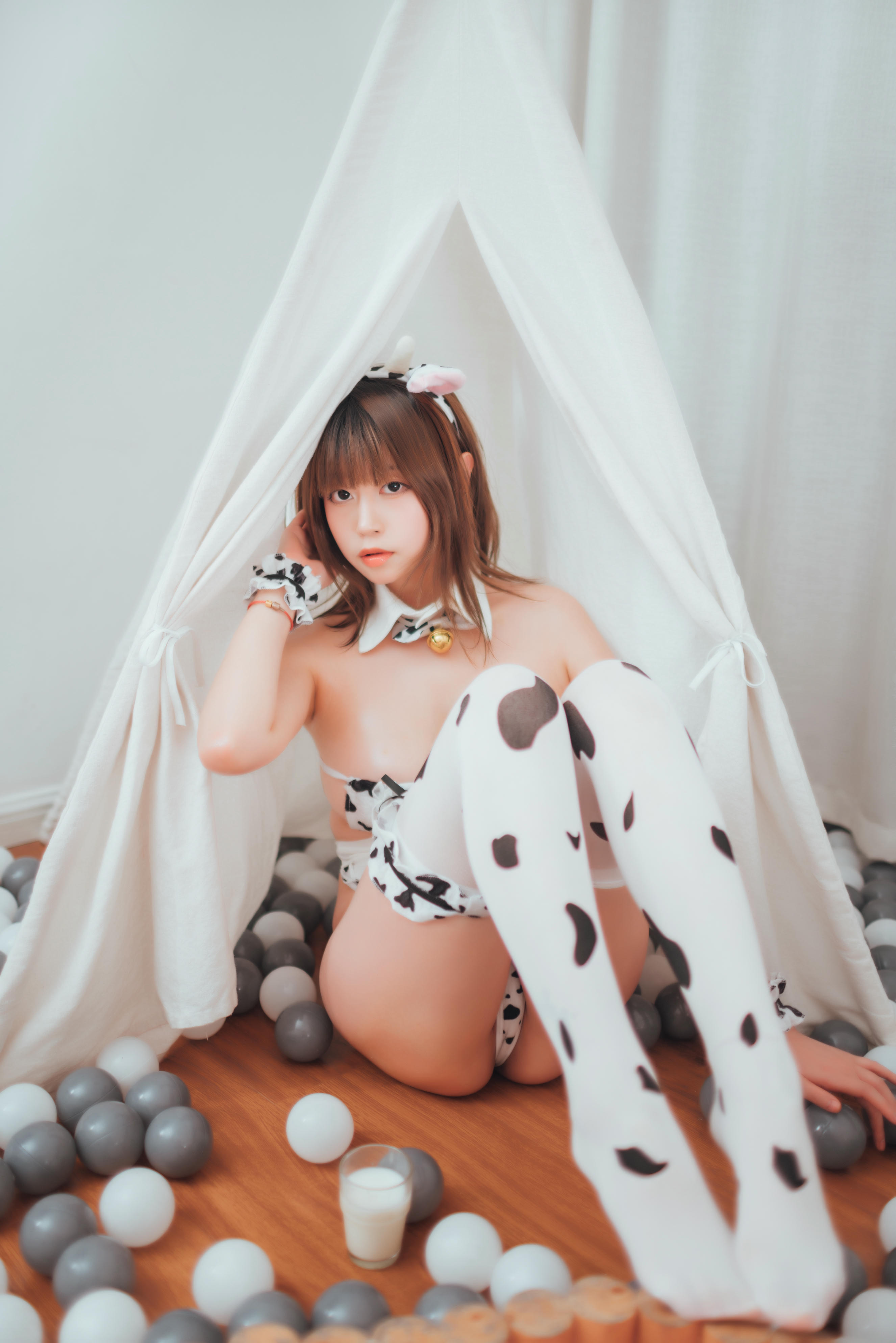 奈汐酱nice NO.028 牛年大吉 奶牛 [50P-748MB]_第1集