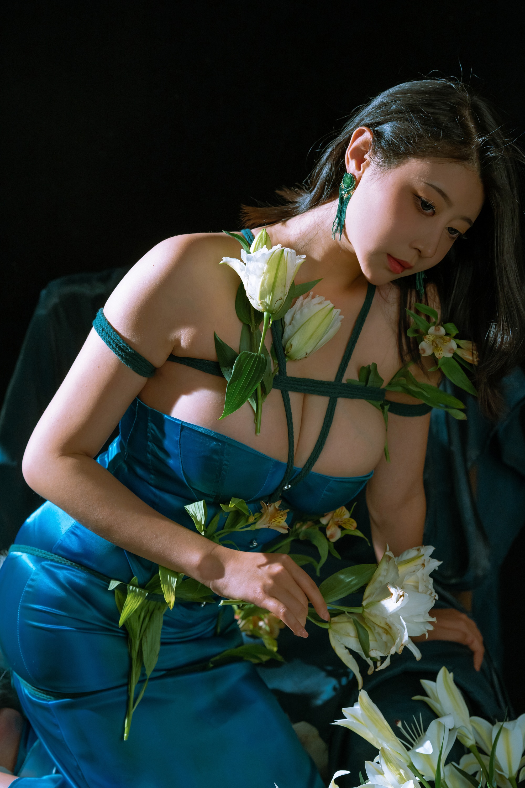 奈汐酱nice NO.059 云溪溪 潮汐+月 [38P／1.15GB]-月_第1集