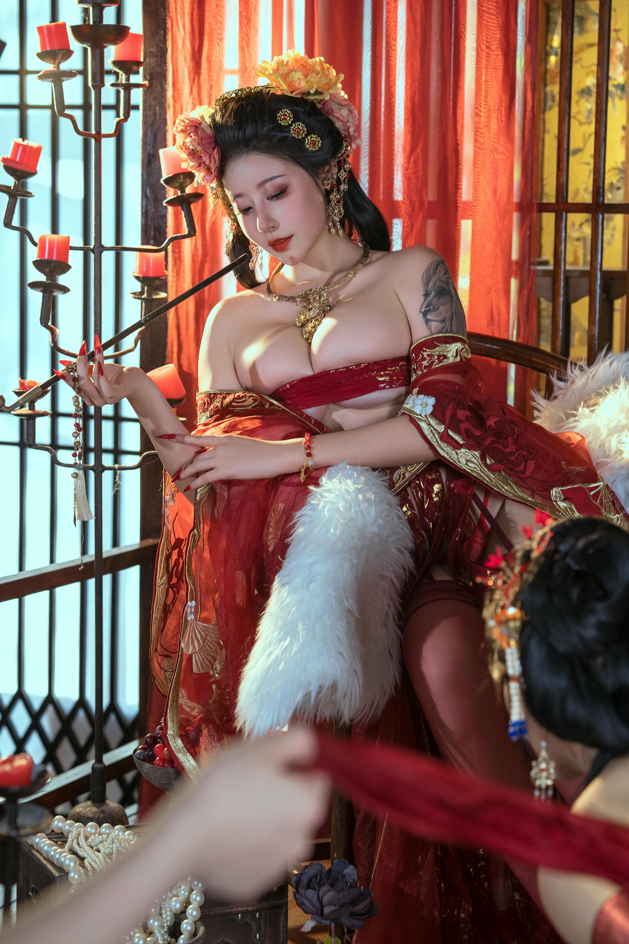 奈汐酱nice NO.077 &云溪溪&奶桃 青楼韵事 [120P1V-1.22GB]_第1集