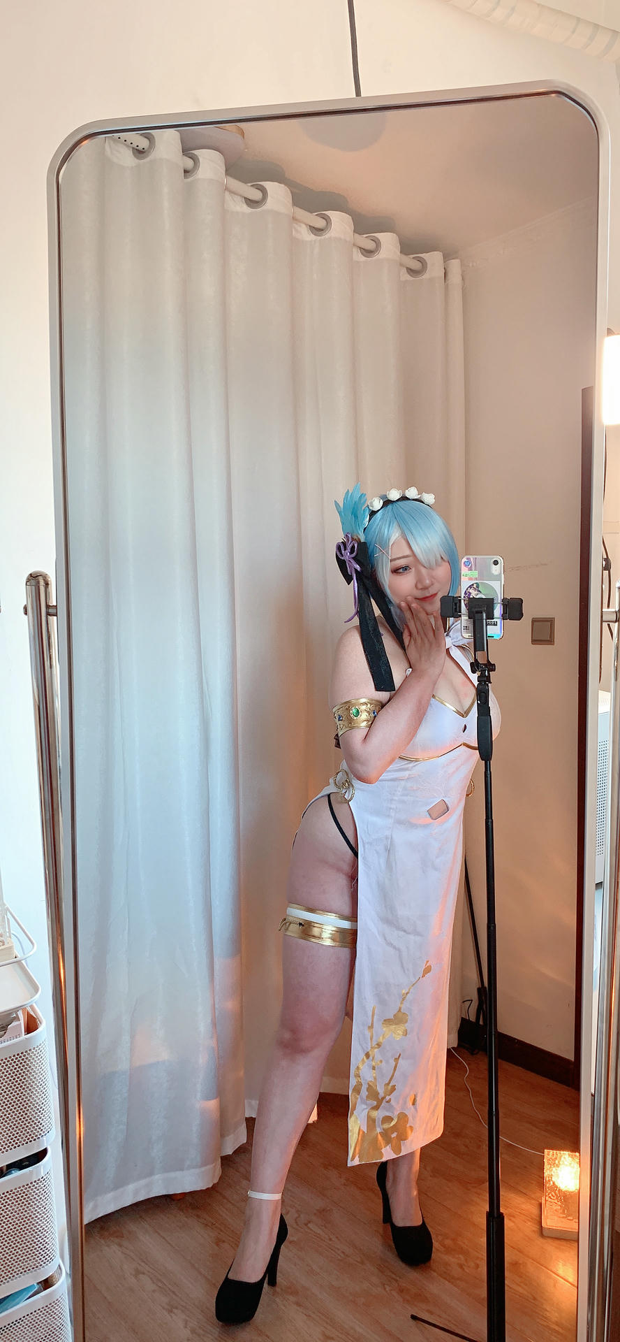 欧翼翼-4.26蕾姆旗袍-体育作业_第1集