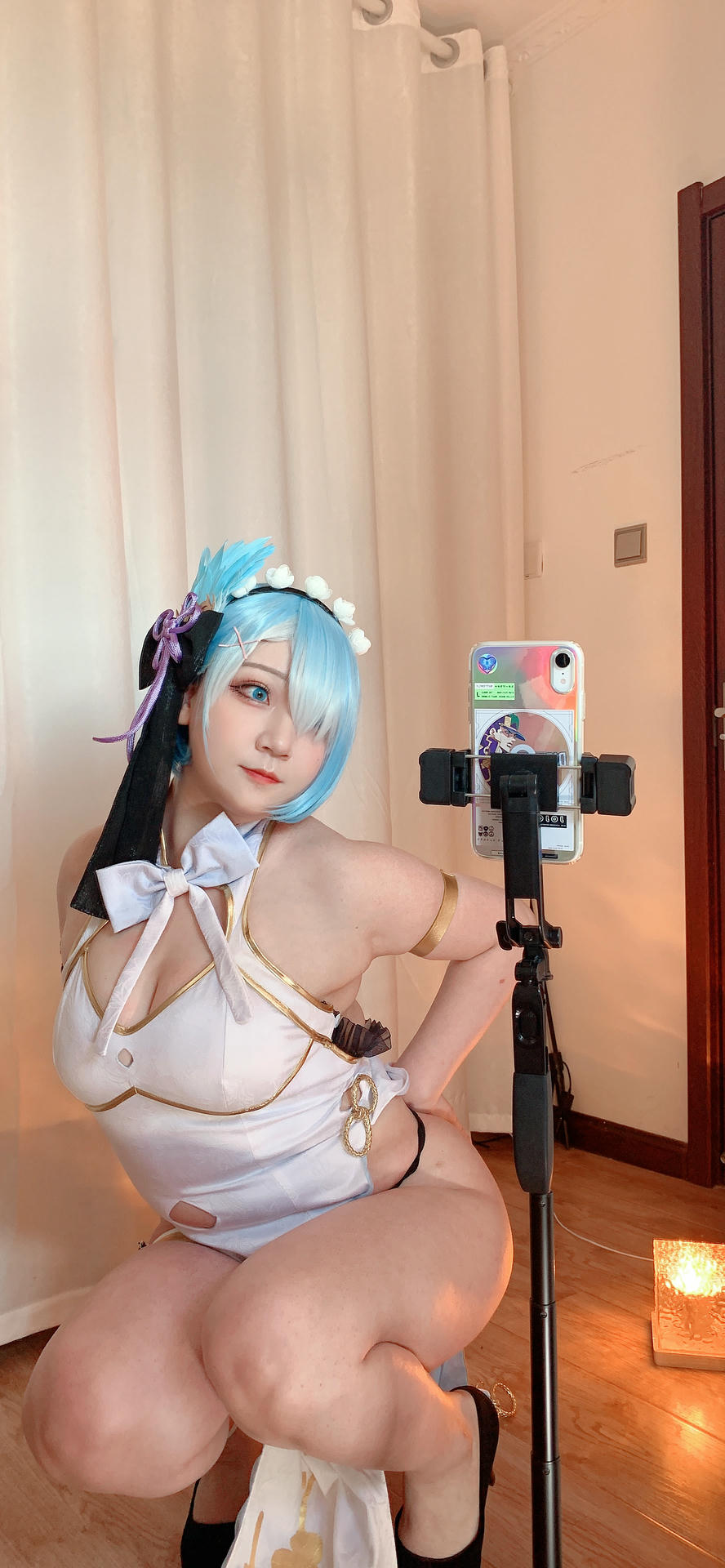 欧翼翼-4.26蕾姆旗袍-体育作业_第2集