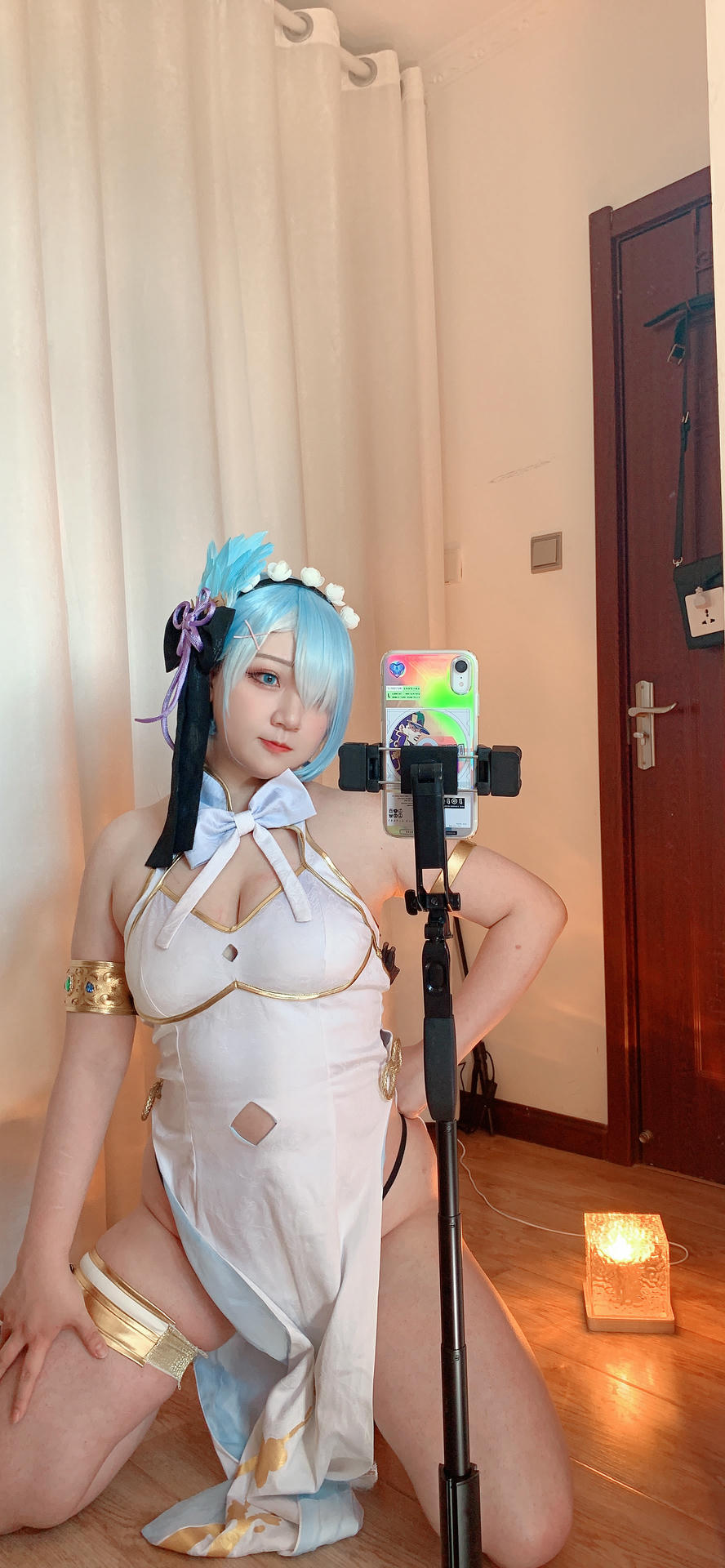 欧翼翼-4.26蕾姆旗袍-体育作业_第2集