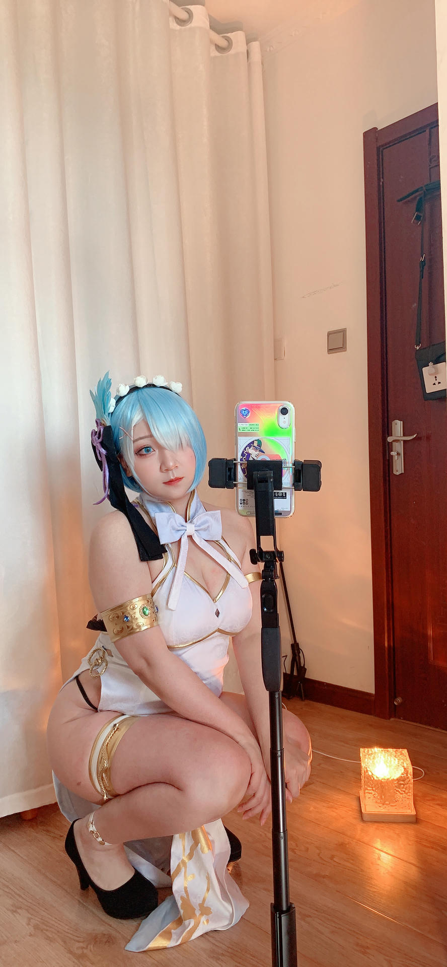 欧翼翼-4.26蕾姆旗袍-体育作业_第2集