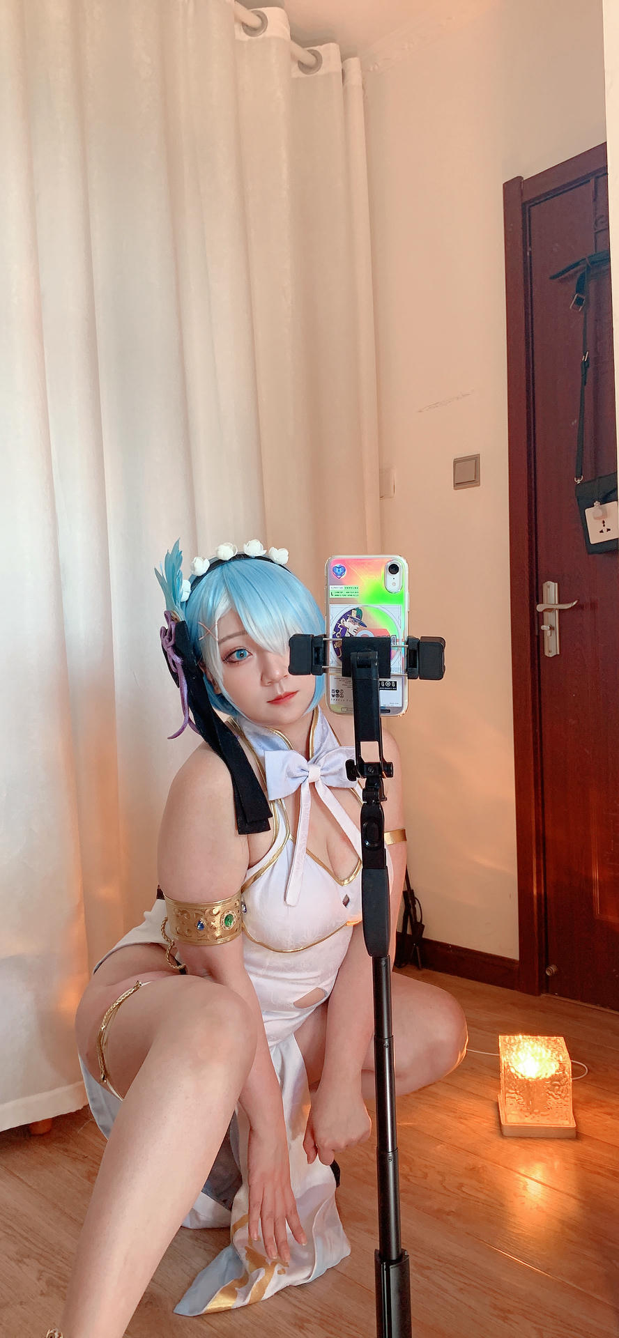 欧翼翼-4.26蕾姆旗袍-体育作业_第2集