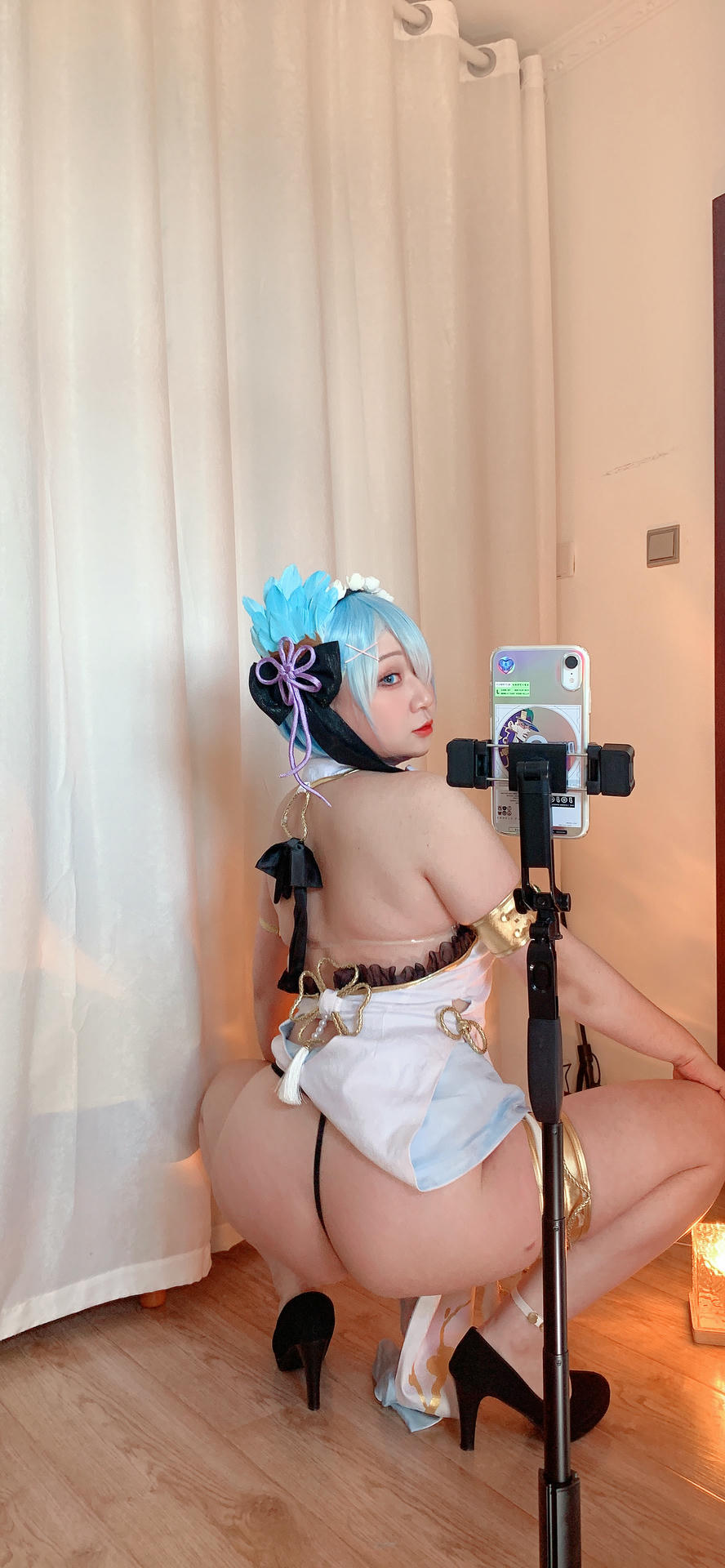 欧翼翼-4.26蕾姆旗袍-体育作业_第2集