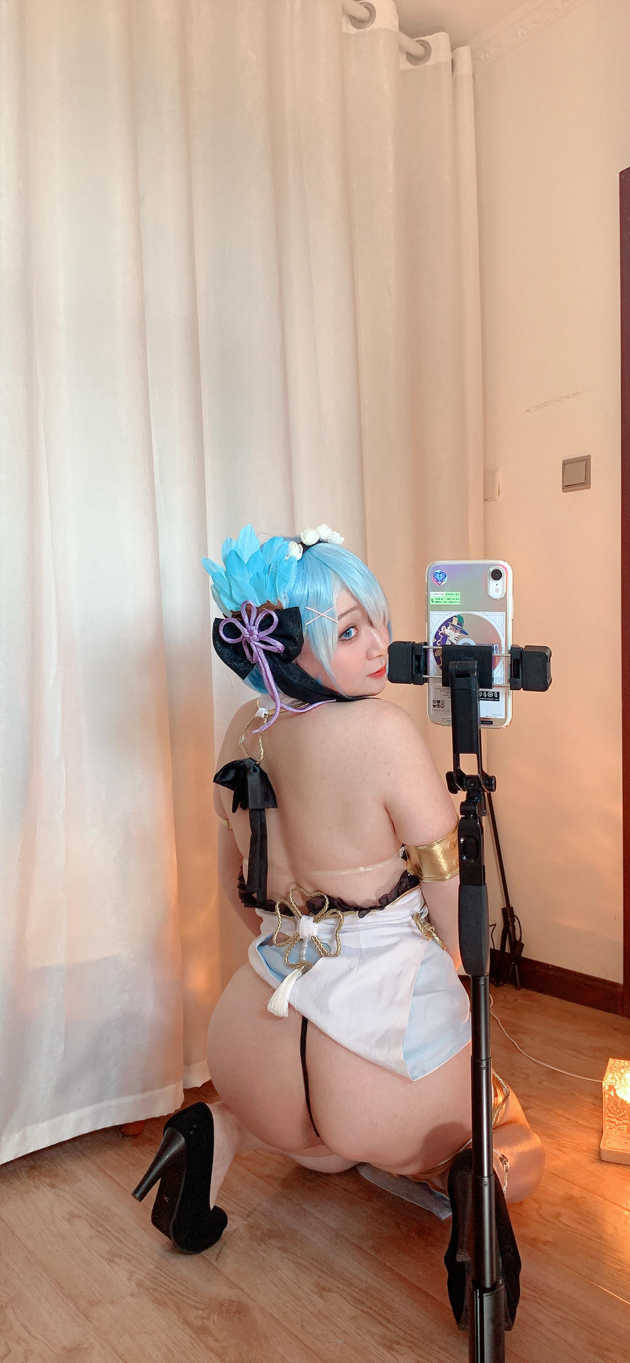 欧翼翼-4.26蕾姆旗袍-体育作业_第2集