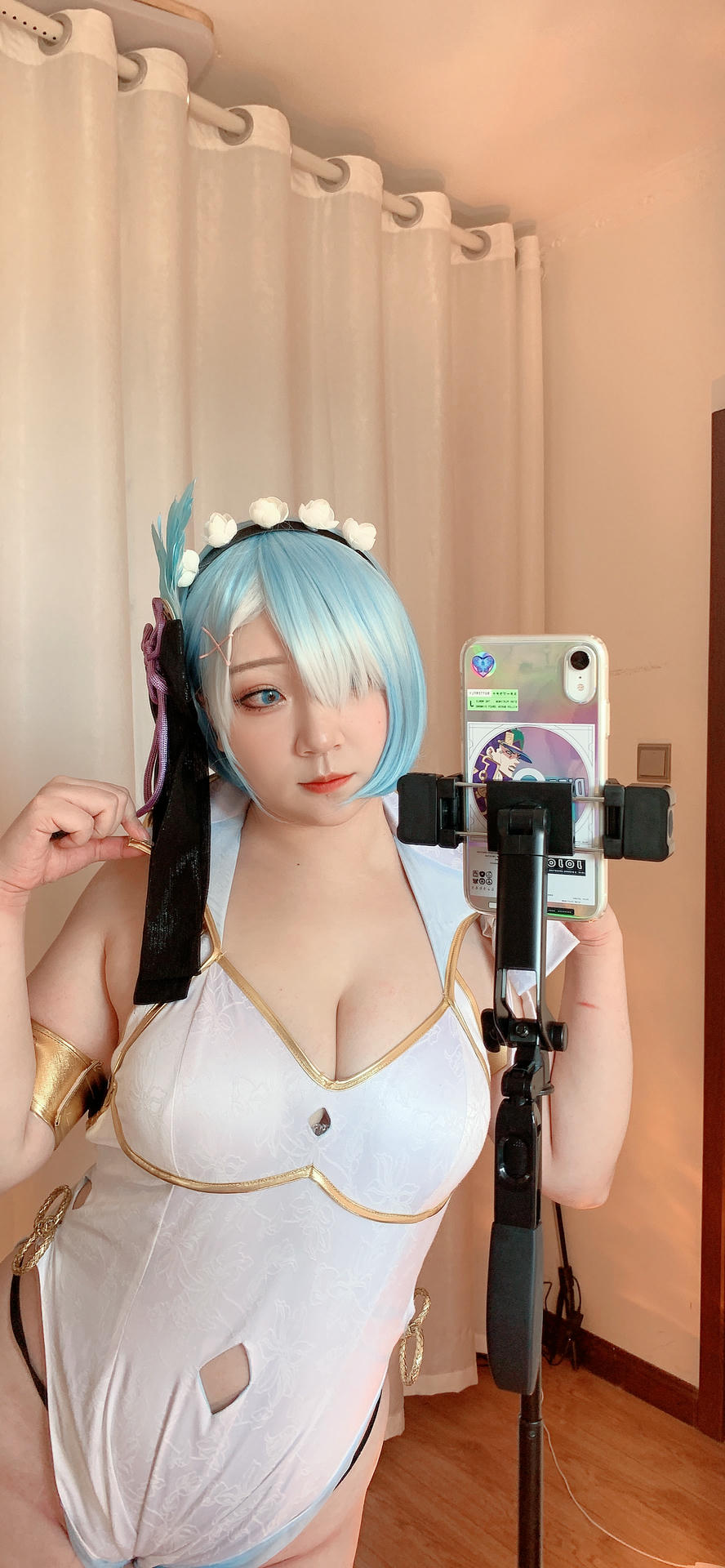 欧翼翼-4.26蕾姆旗袍-体育作业_第3集