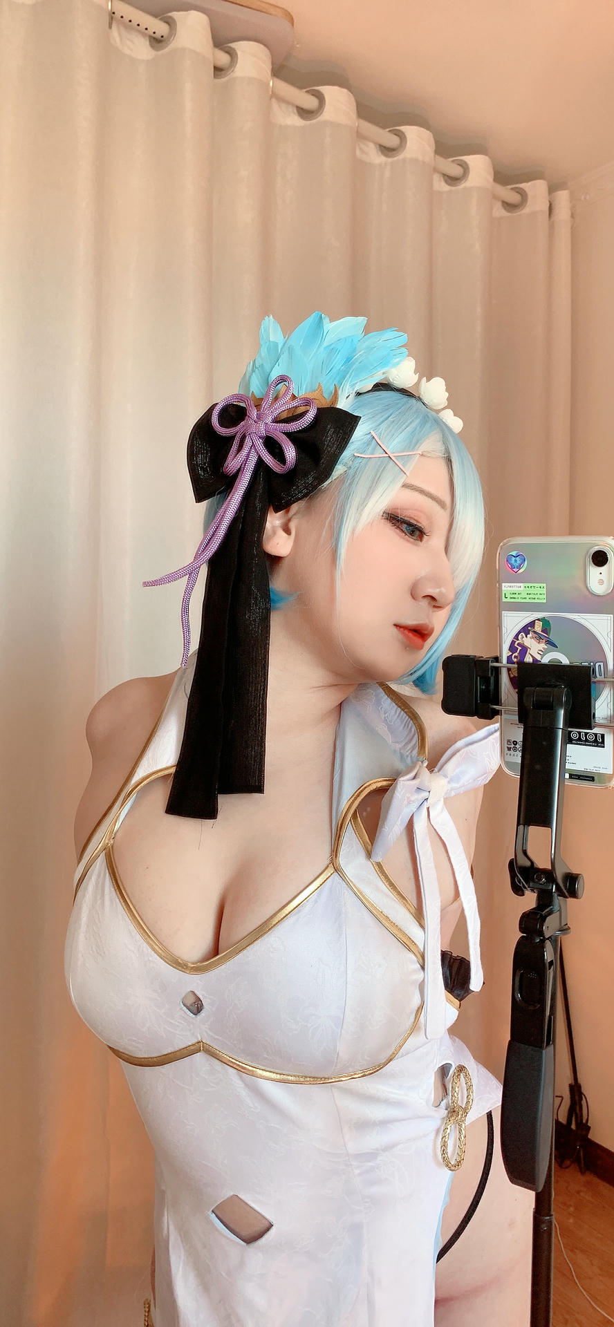 欧翼翼-4.26蕾姆旗袍-体育作业_第3集