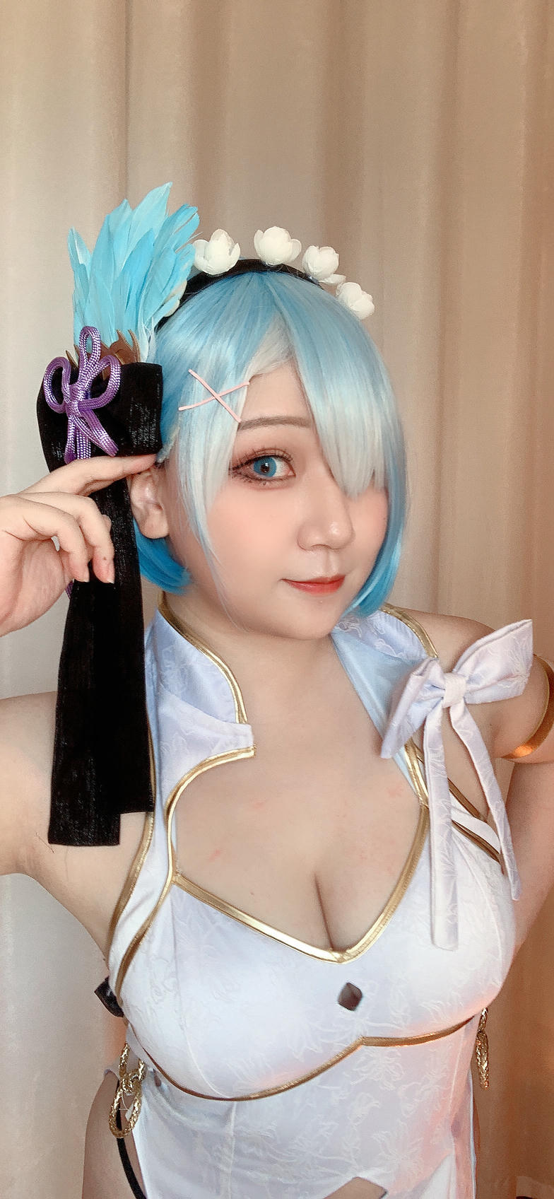 欧翼翼-4.26蕾姆旗袍-体育作业_第3集