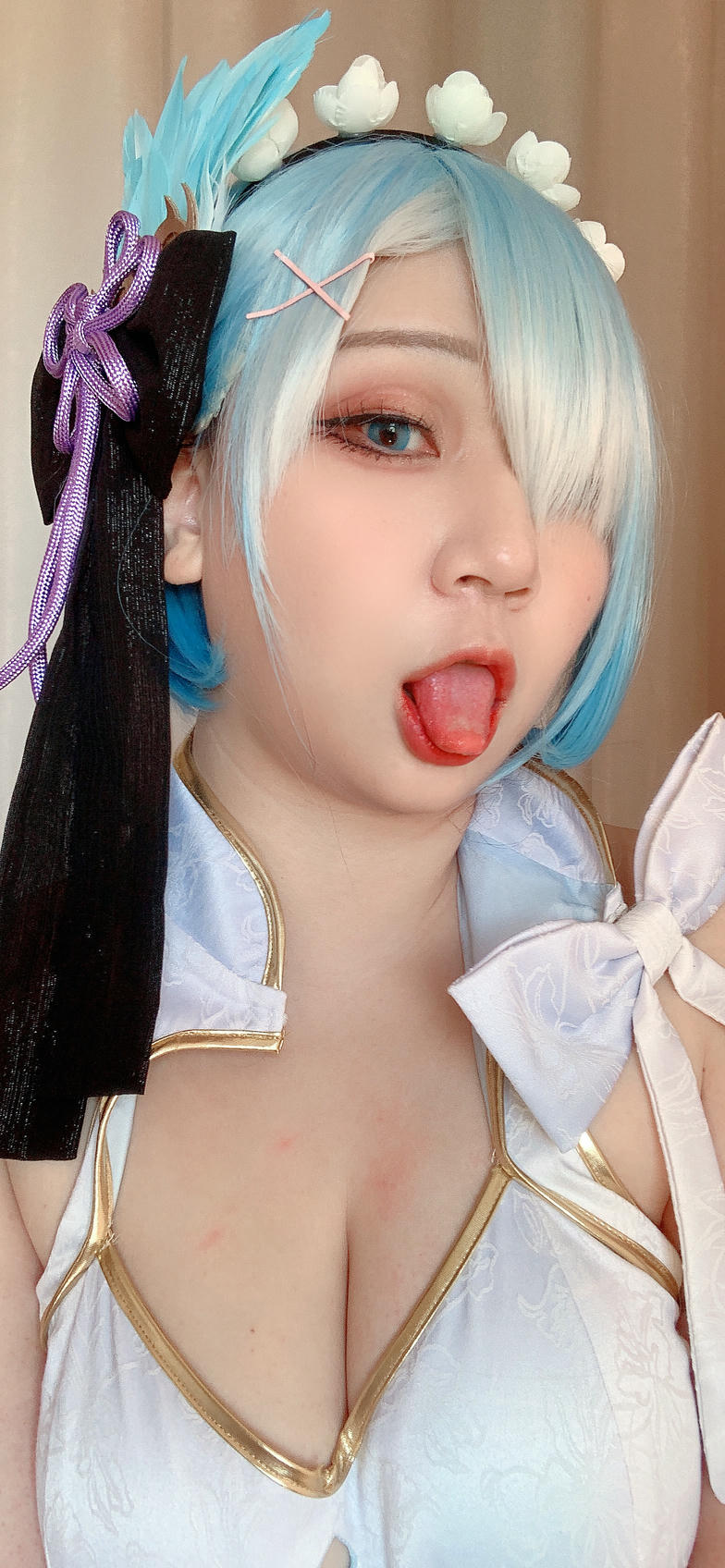 欧翼翼-4.26蕾姆旗袍-体育作业_第4集