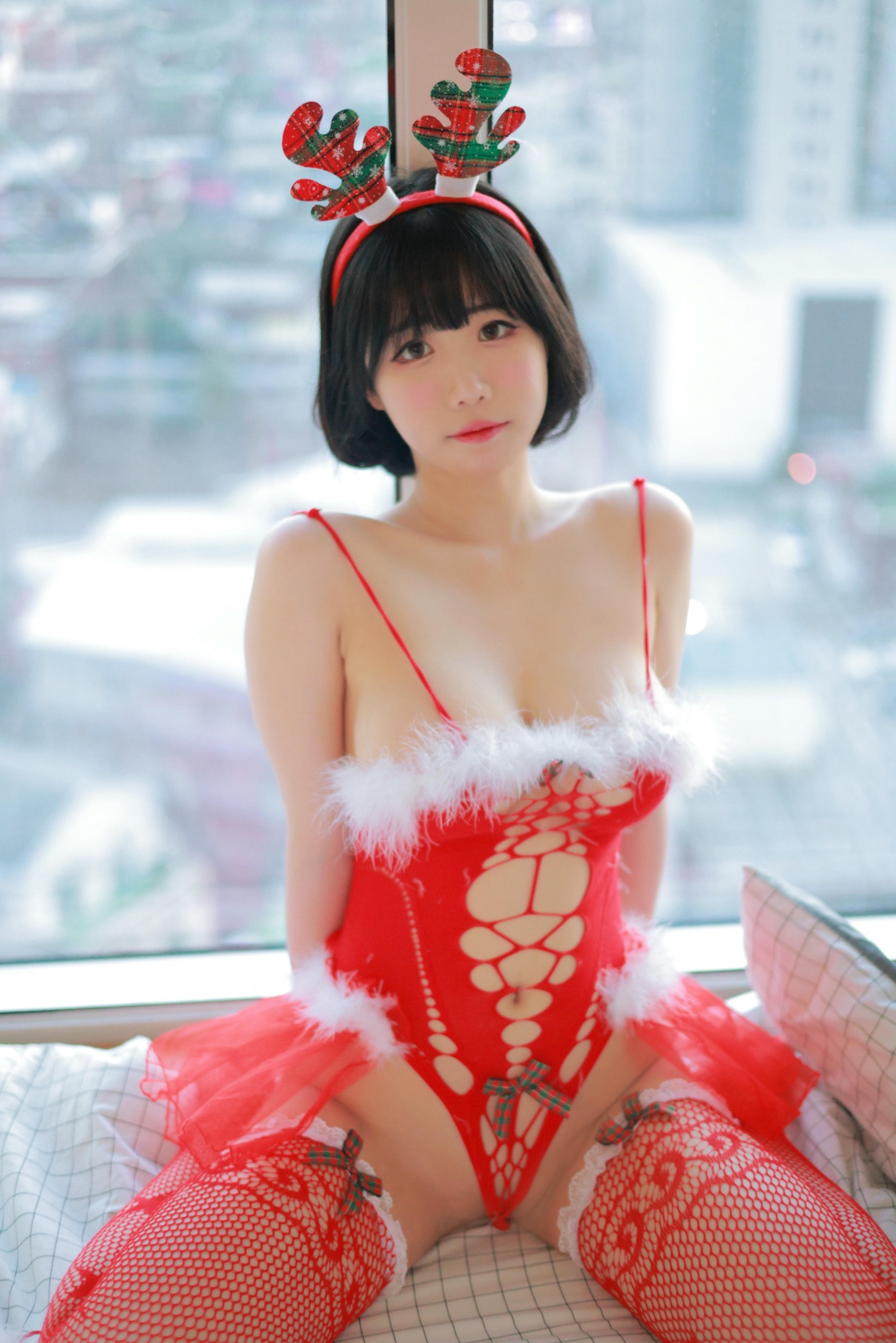 韩国美女-Patreon NO.002 Addielyn (에디린) - X'mas Dec 2021 [79P6V 1.31GB]_第3集