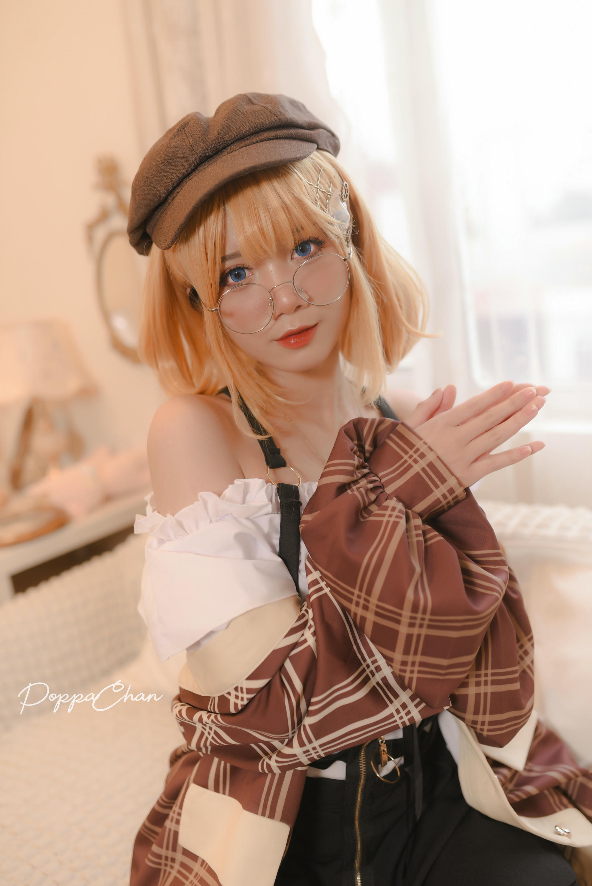 越南coser-PoppaChan NO.015 Amelia Watson Casual Clothes version [50P+10V／261MB]_第1集