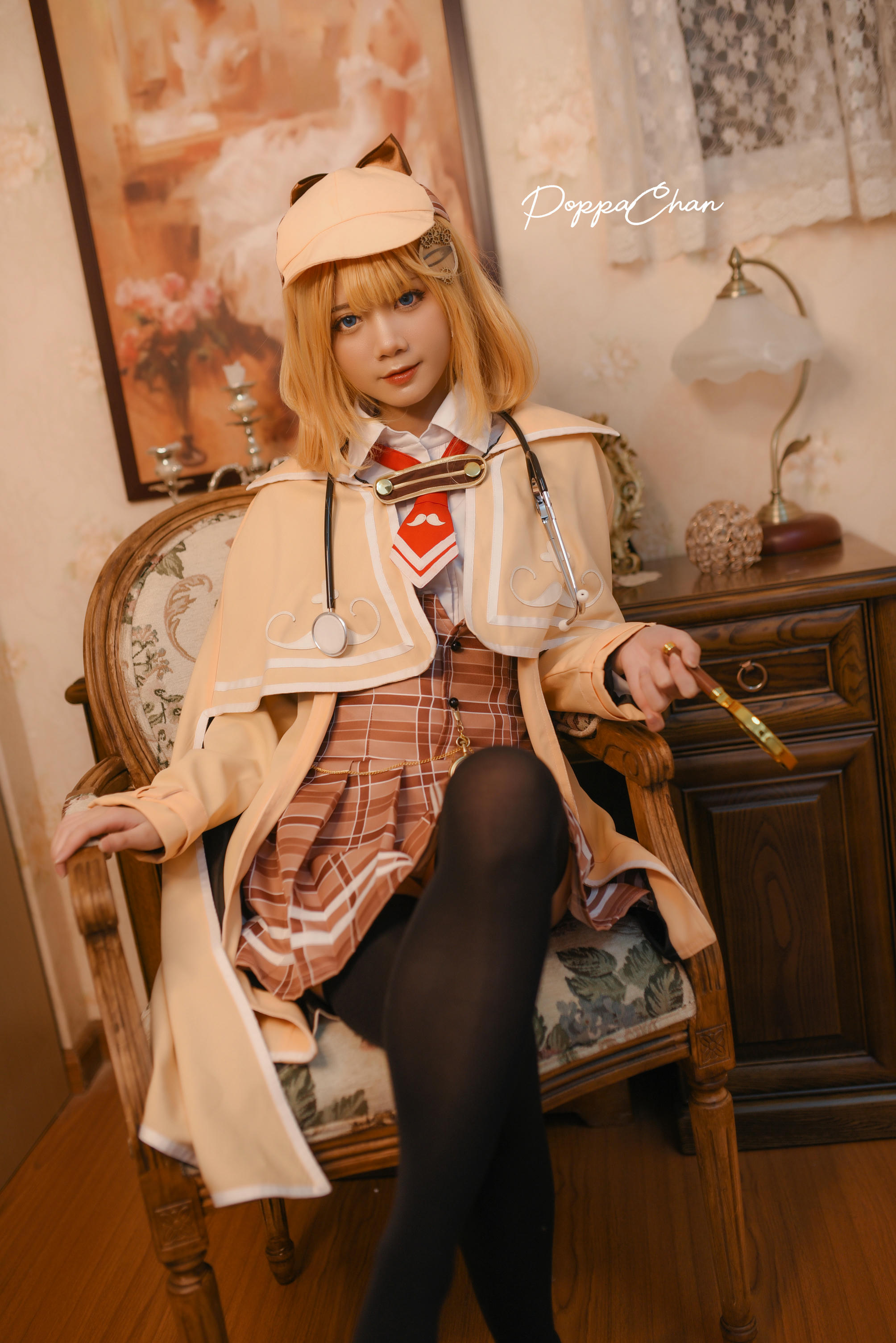 越南coser-PoppaChan NO.015 Amelia Watson Casual Clothes version [50P+10V／261MB]_第2集