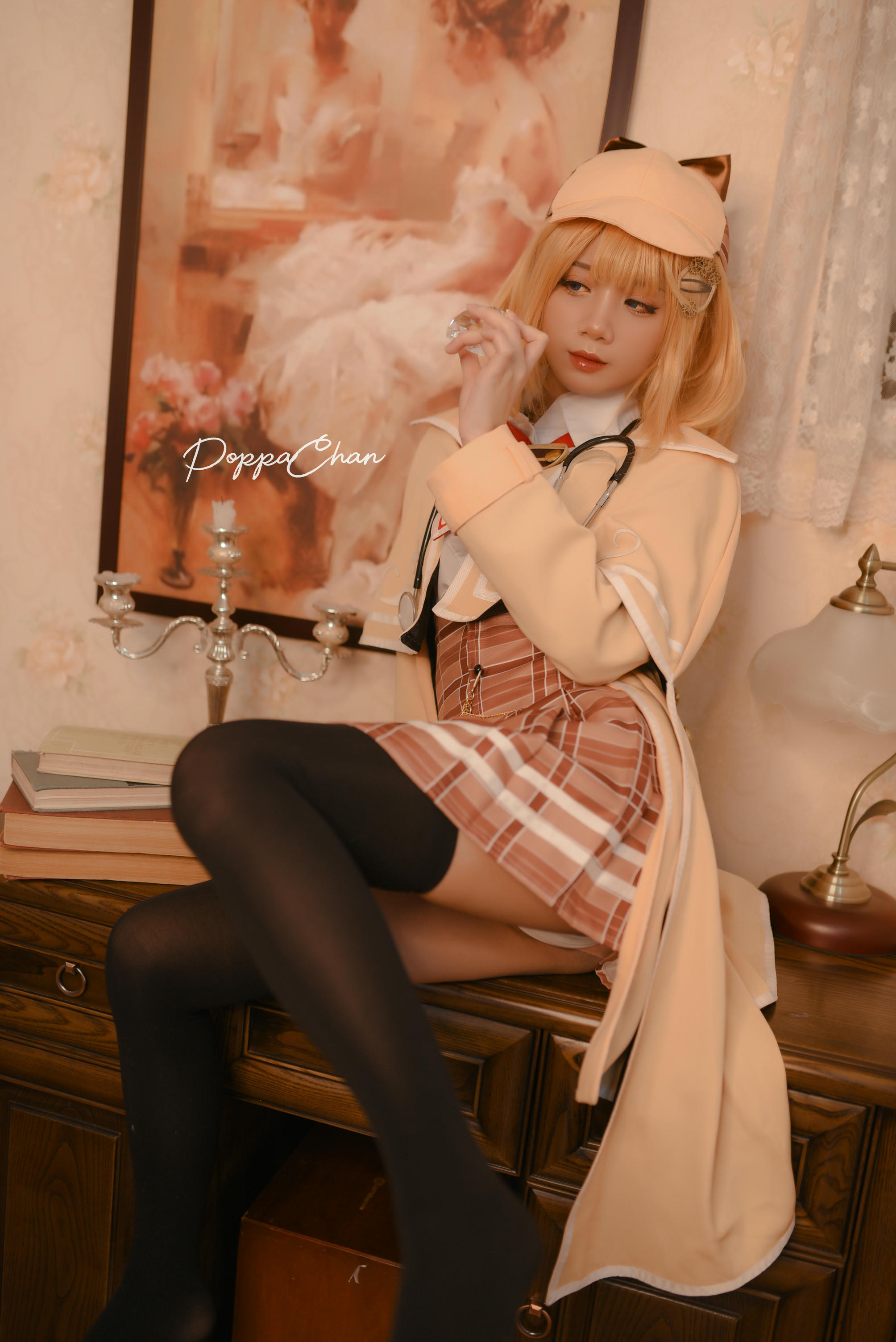 越南coser-PoppaChan NO.015 Amelia Watson Casual Clothes version [50P+10V／261MB]_第2集