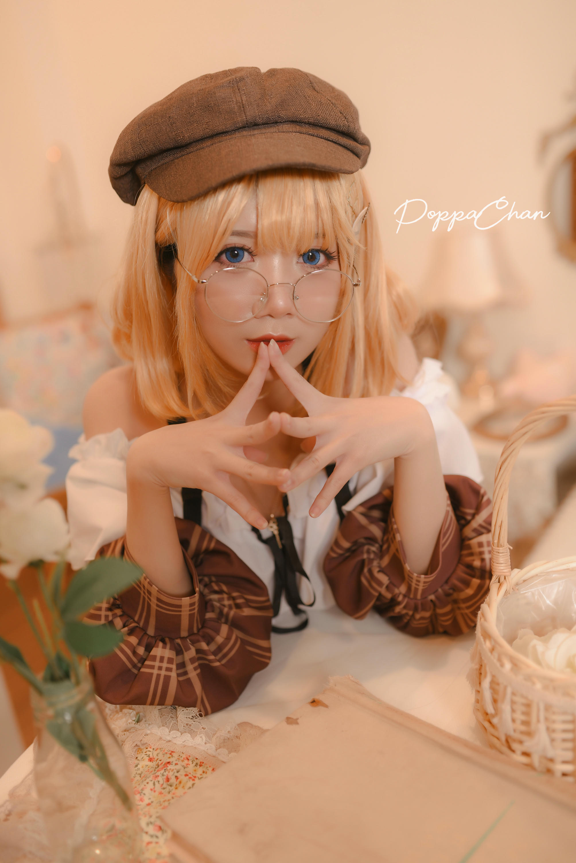 越南coser-PoppaChan NO.015 Amelia Watson Casual Clothes version [50P+10V／261MB]_第1集