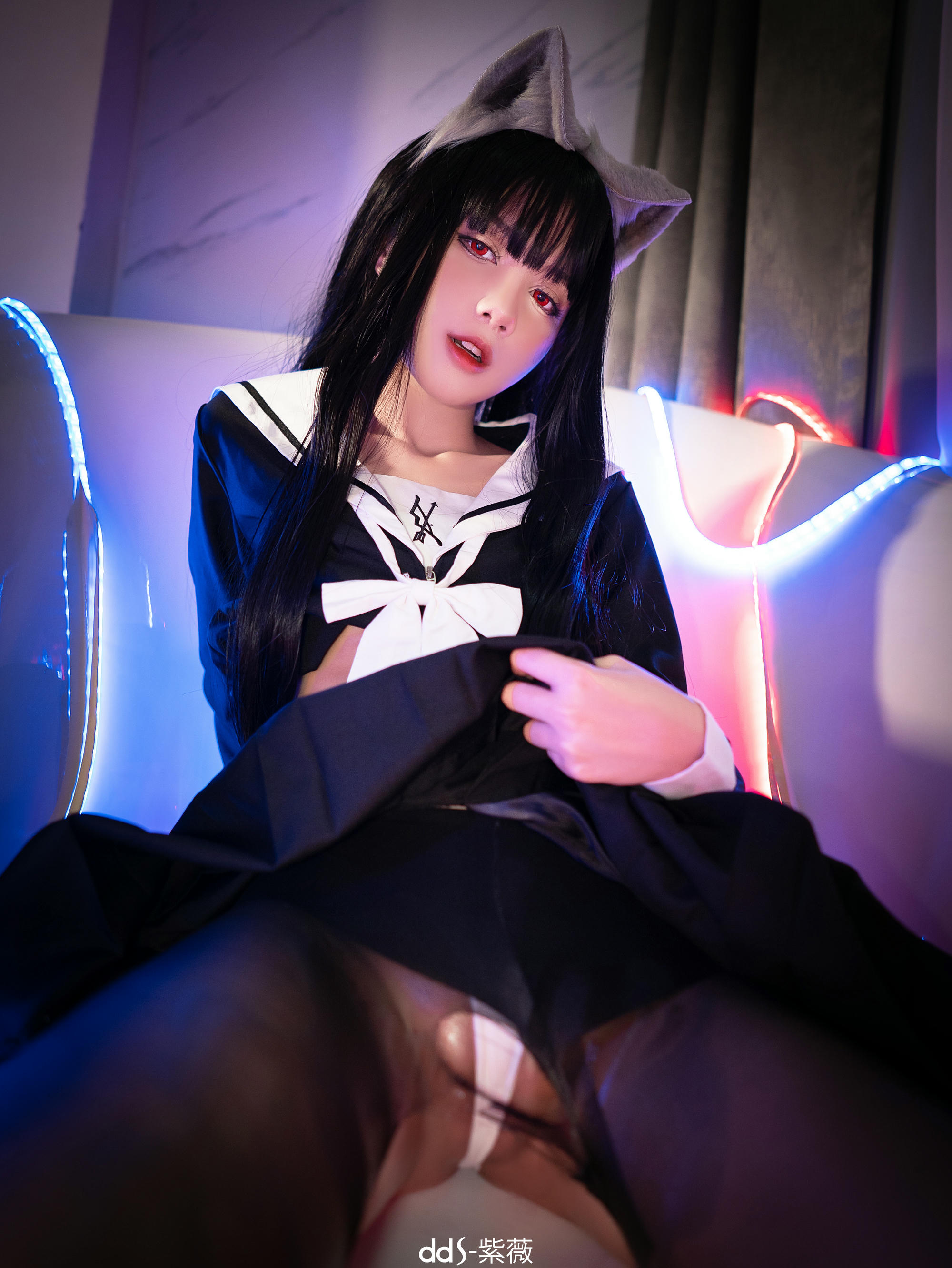 越南coser-PoppaChan NO.019 Naughty Cat [20P+2V／293MB]_第1集
