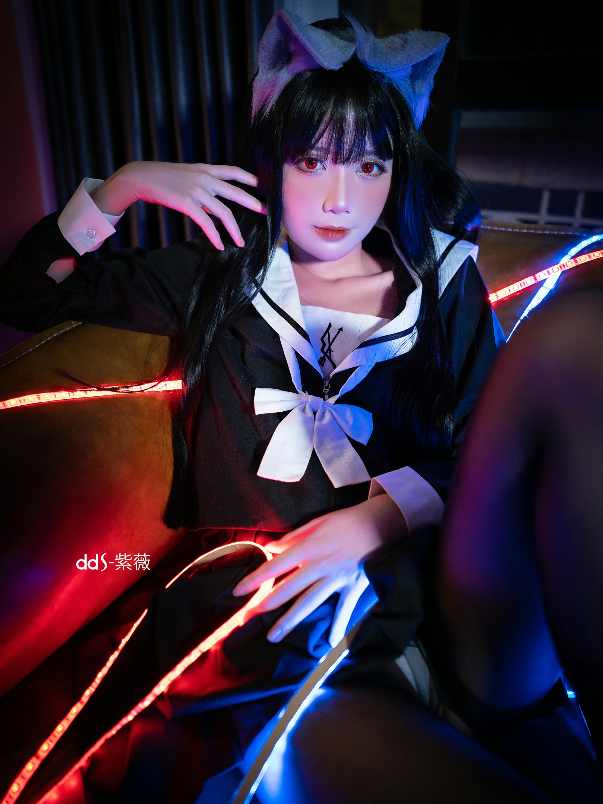 越南coser-PoppaChan NO.019 Naughty Cat [20P+2V／293MB]_第1集
