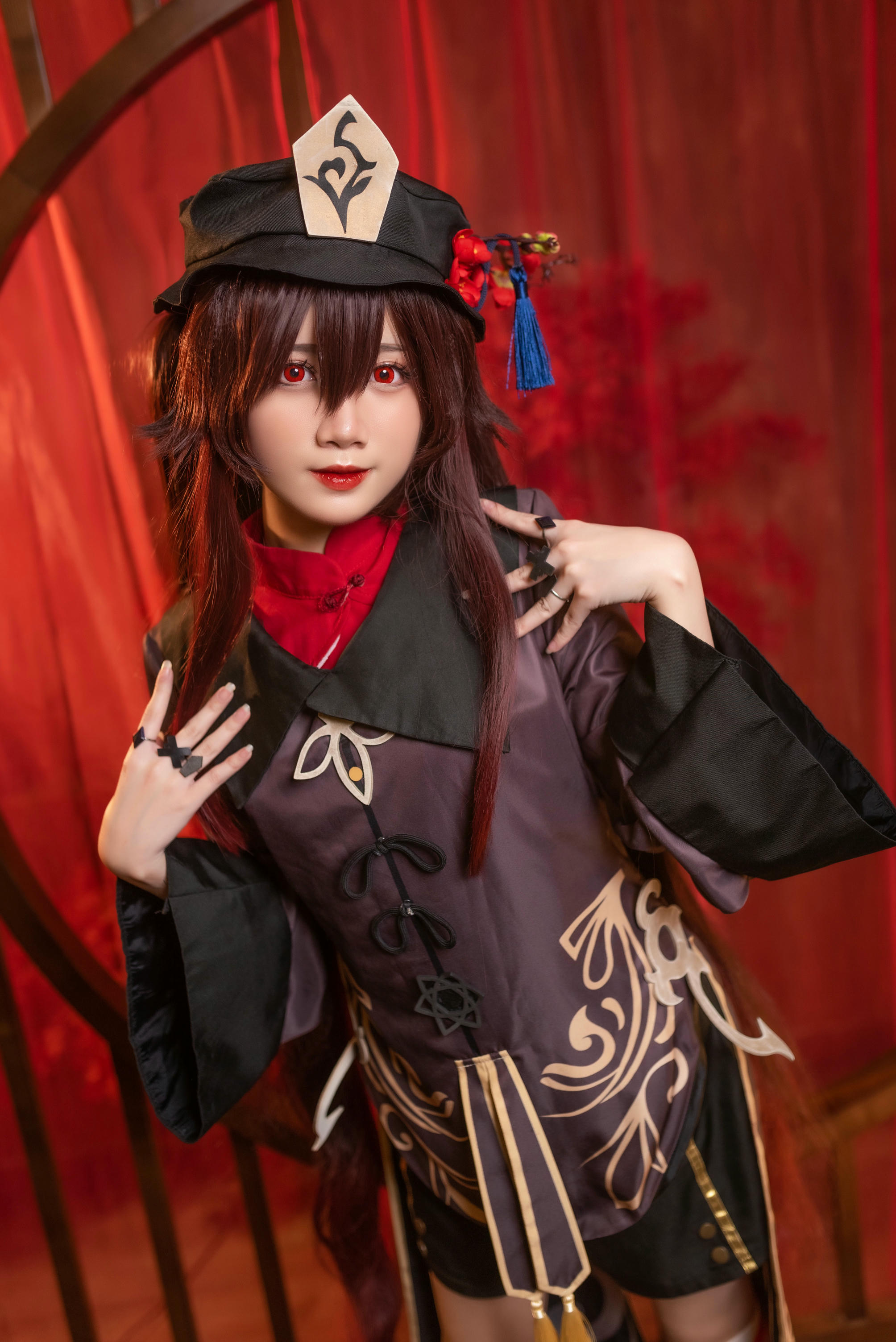 越南coser-PoppaChan NO.021 Hutao Genshin Impact [25P／110MB]_第1集