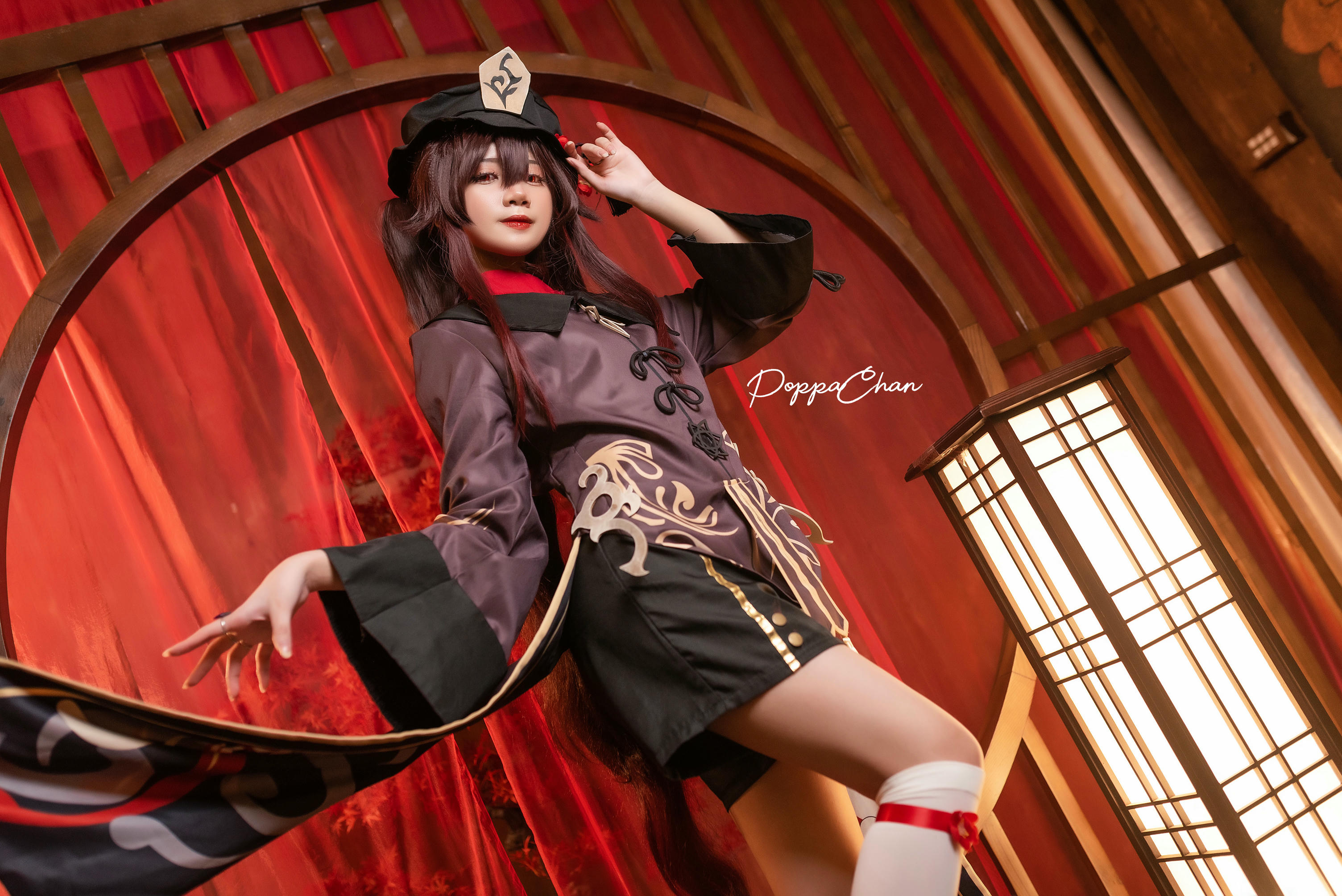 越南coser-PoppaChan NO.021 Hutao Genshin Impact [25P／110MB]_第1集