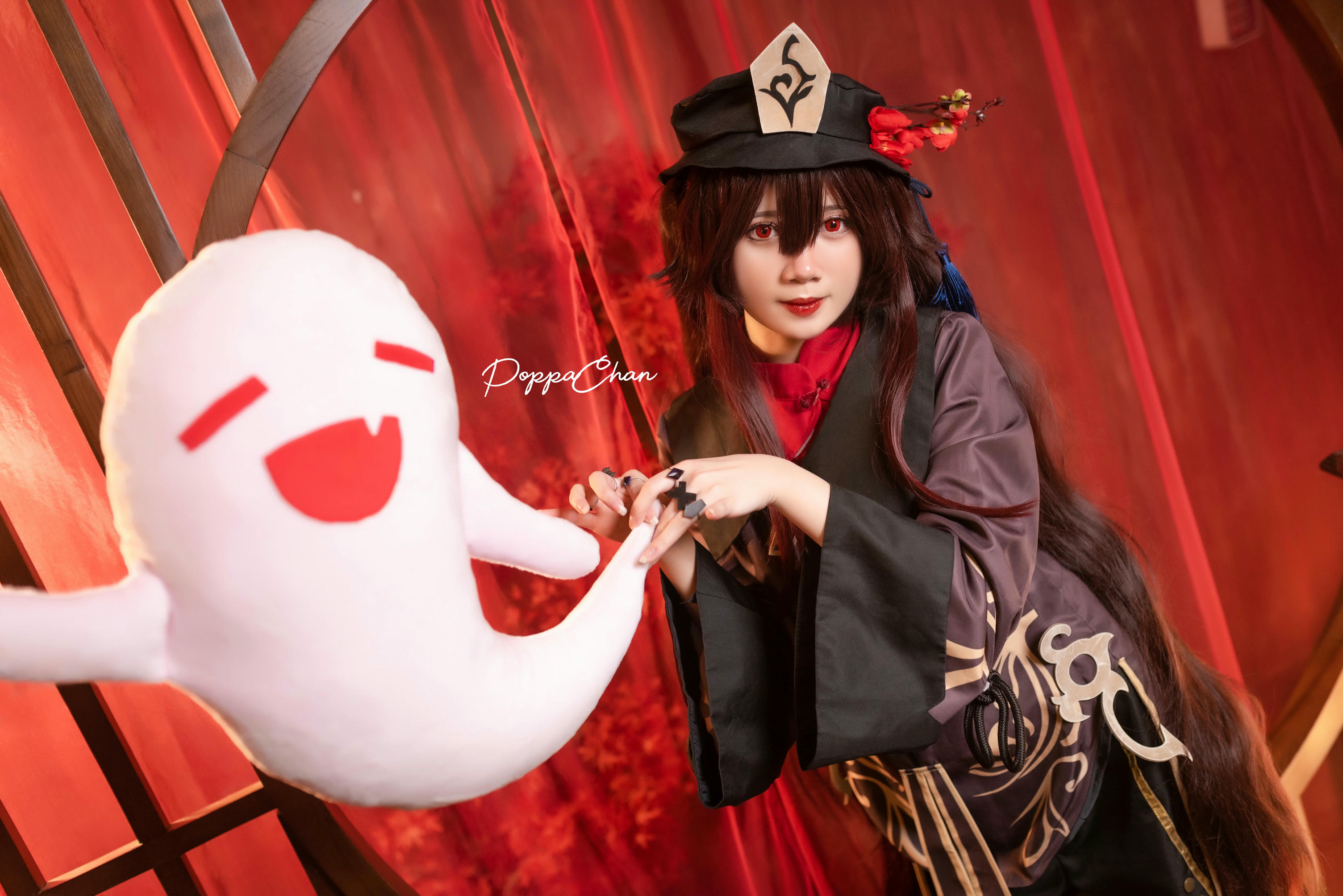 越南coser-PoppaChan NO.021 Hutao Genshin Impact [25P／110MB]_第1集