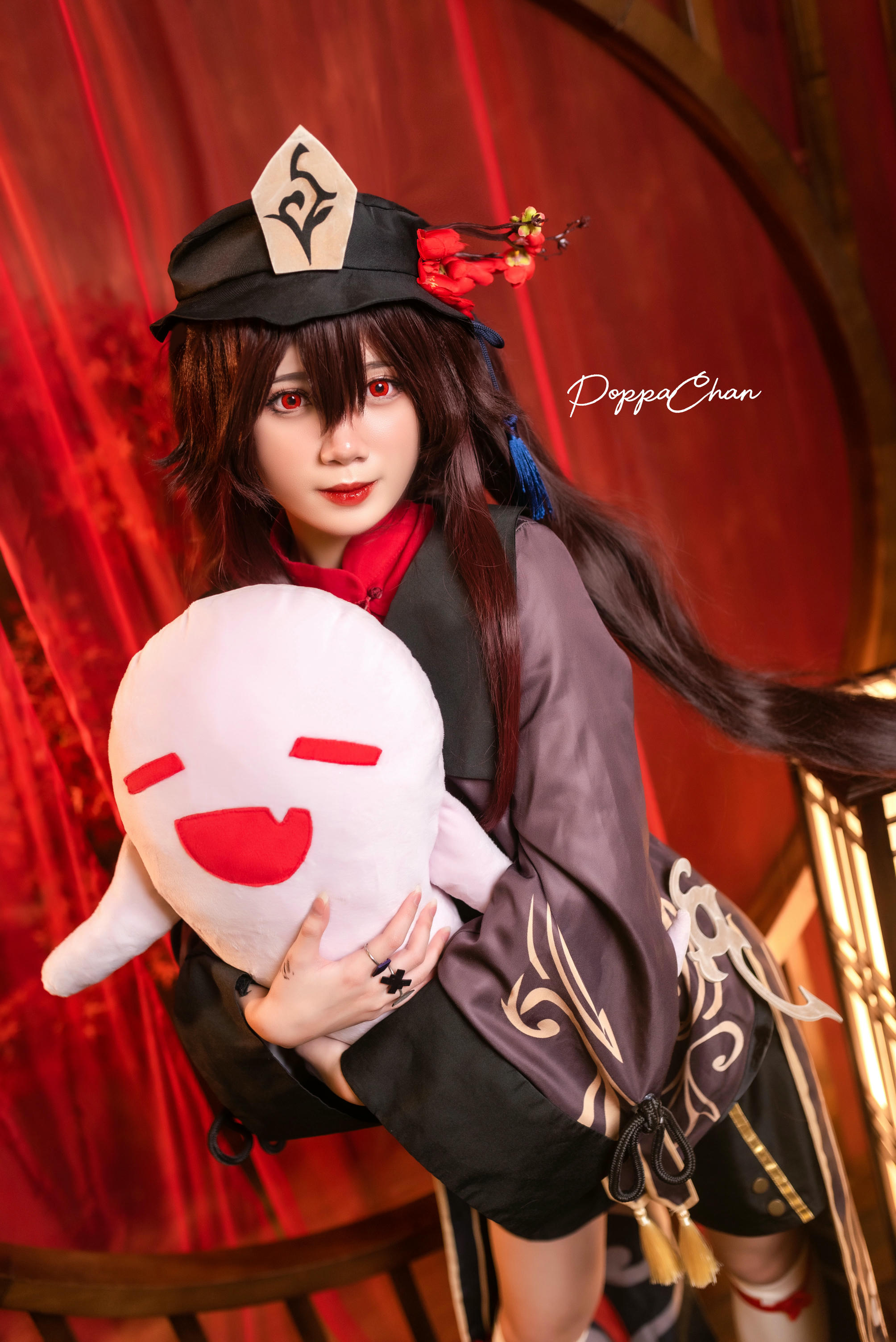 越南coser-PoppaChan NO.021 Hutao Genshin Impact [25P／110MB]_第1集