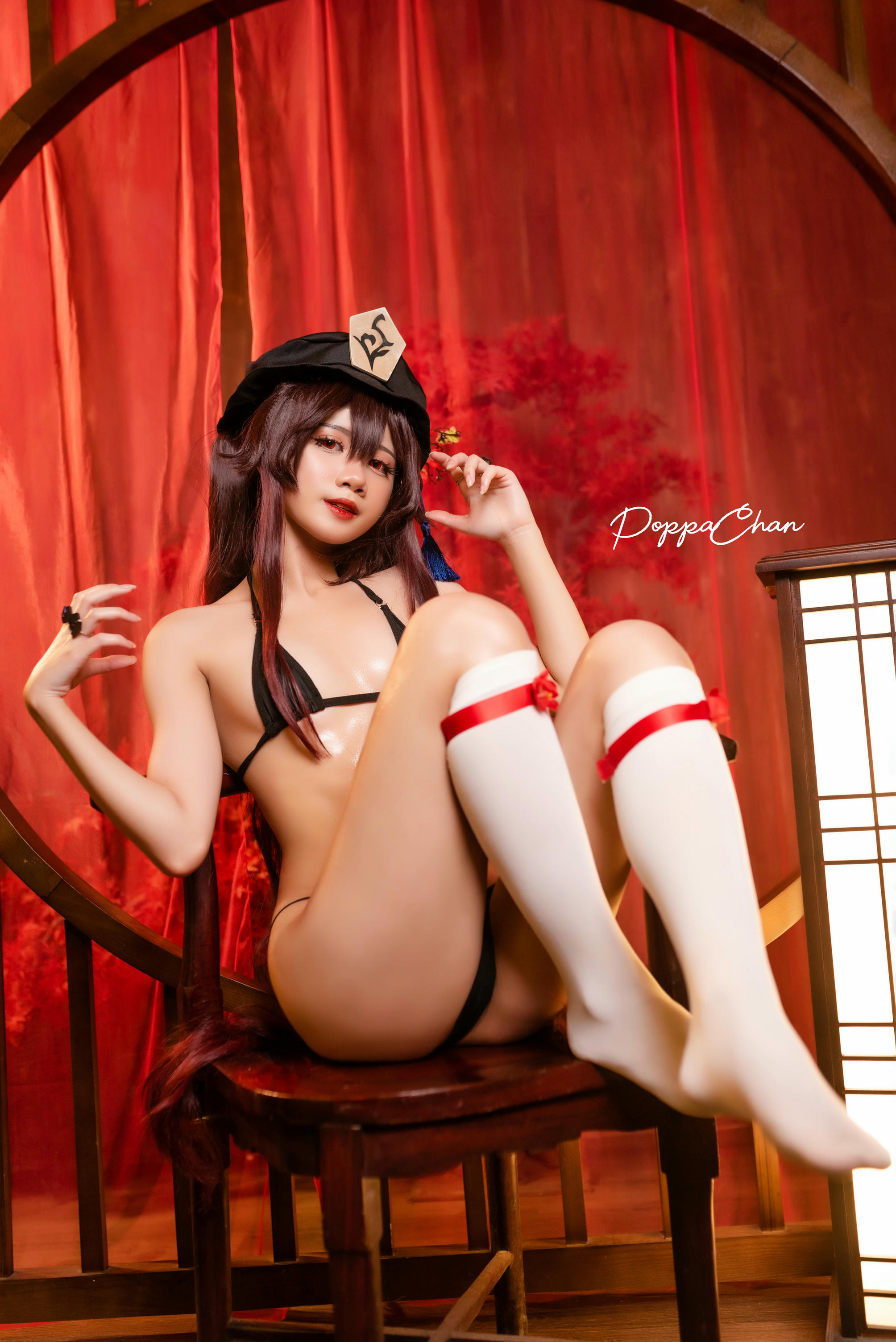 越南coser-PoppaChan NO.021 Hutao Genshin Impact [25P／110MB]_第1集