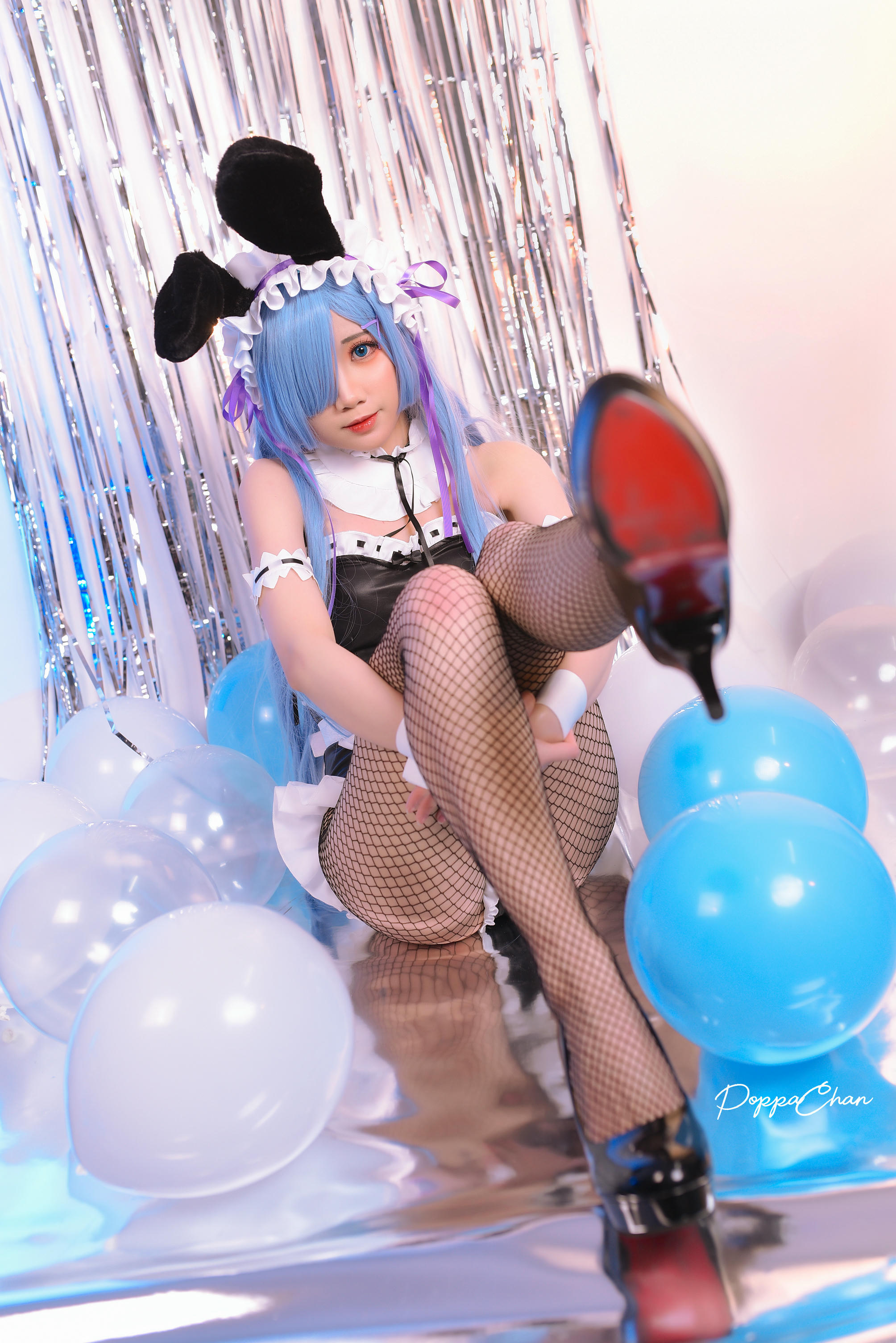 越南coser-PoppaChan NO.022 Rem Bunny Re-Zero[37P+12V／489MB]_第2集