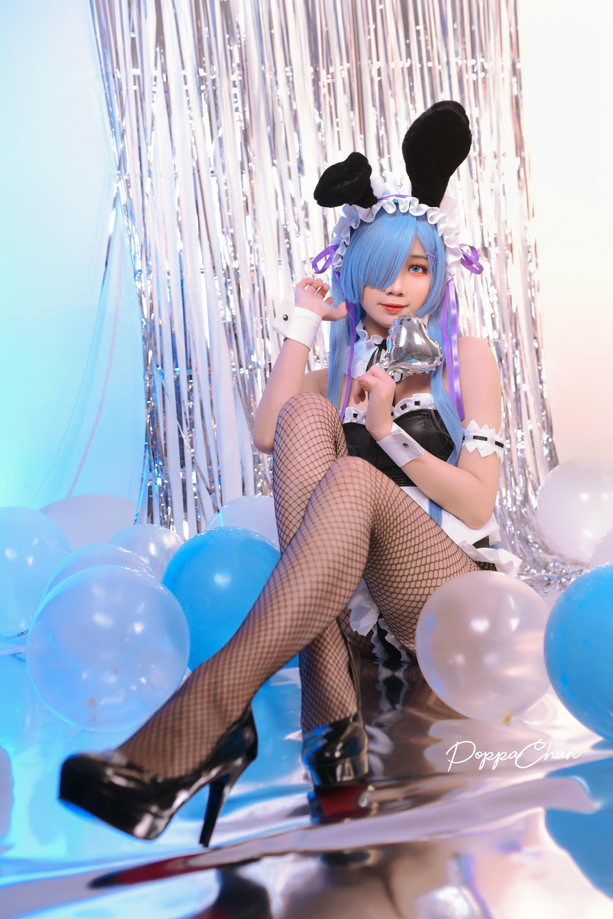 越南coser-PoppaChan NO.022 Rem Bunny Re-Zero[37P+12V／489MB]_第2集